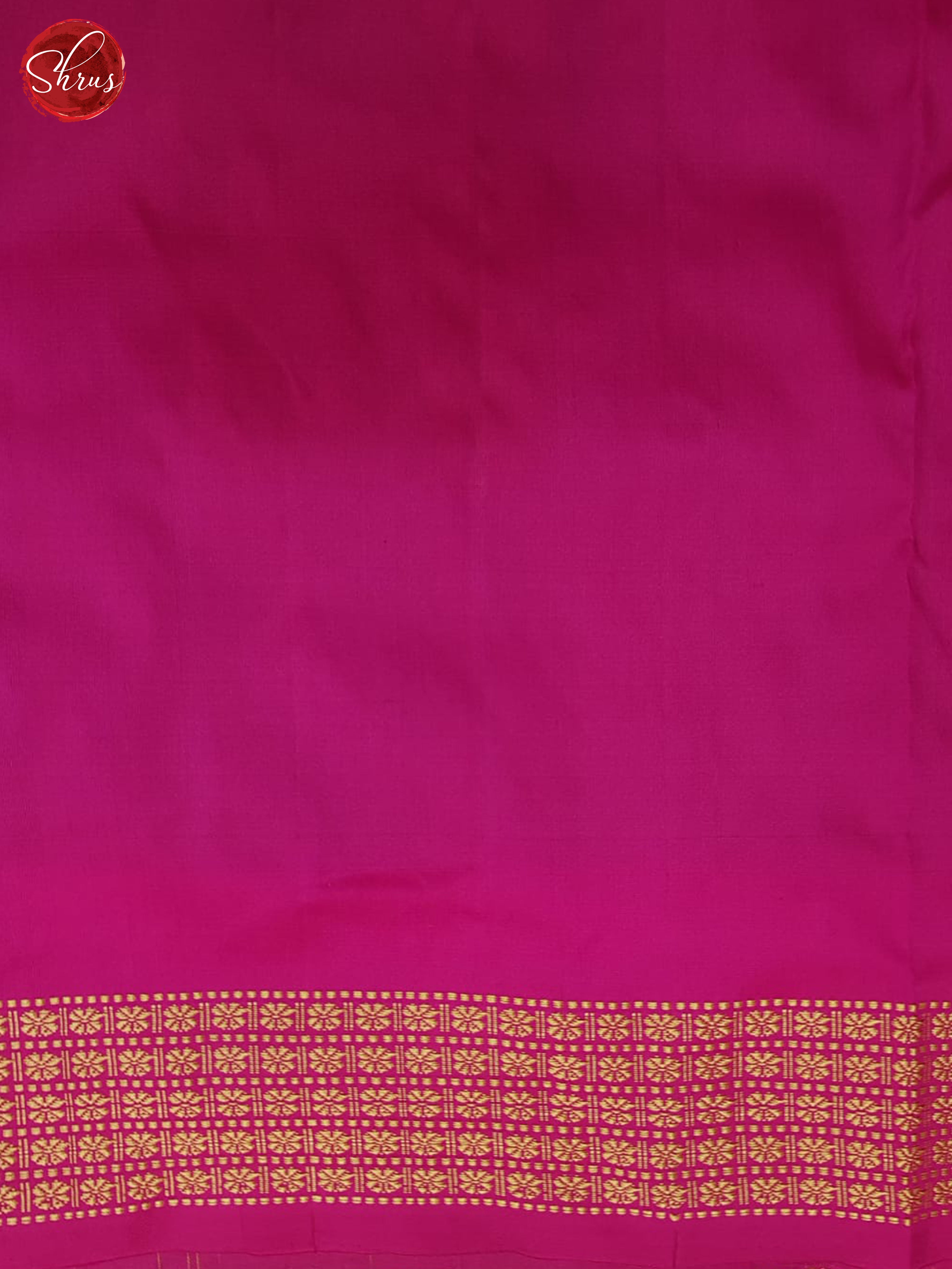 Olive Green & Pink - Odisha Sambalpuri Silk Saree - Shop on ShrusEternity.com