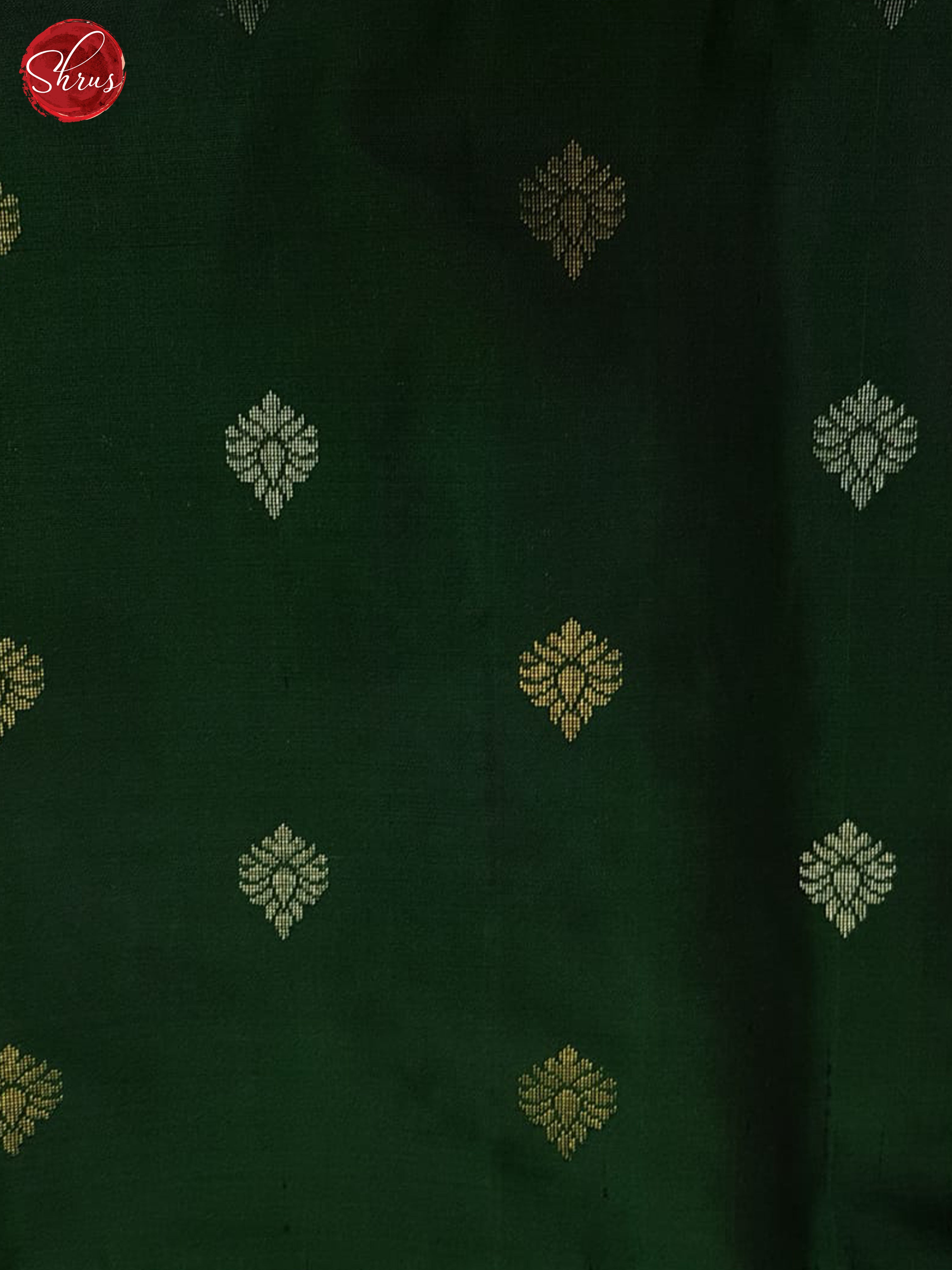 Maroon & Green- Soft Silk Saree - Shop on ShrusEternity.com