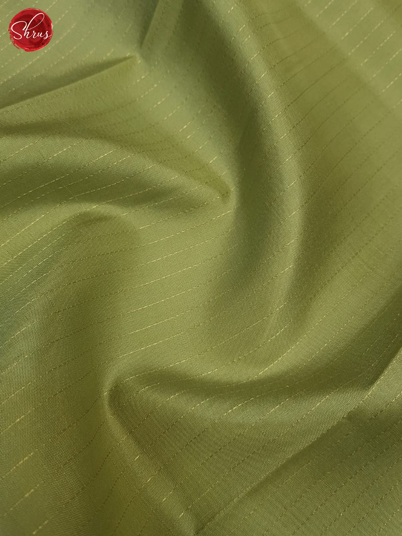 Elachi Green And Brown- Kanchipuram Silk Saree - Shop on ShrusEternity.com