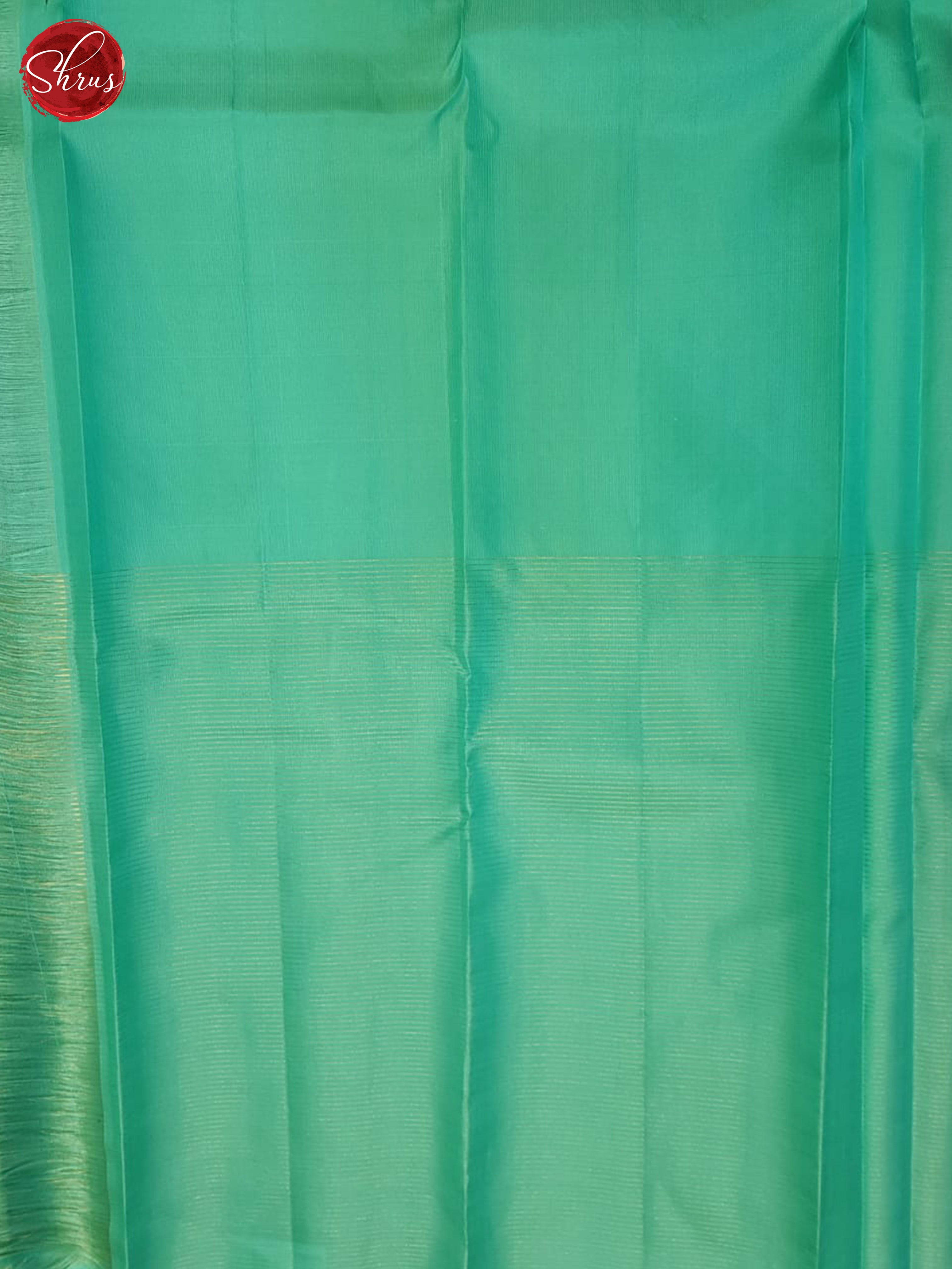 Blue & Green- Soft Silk Saree - Shop on ShrusEternity.com