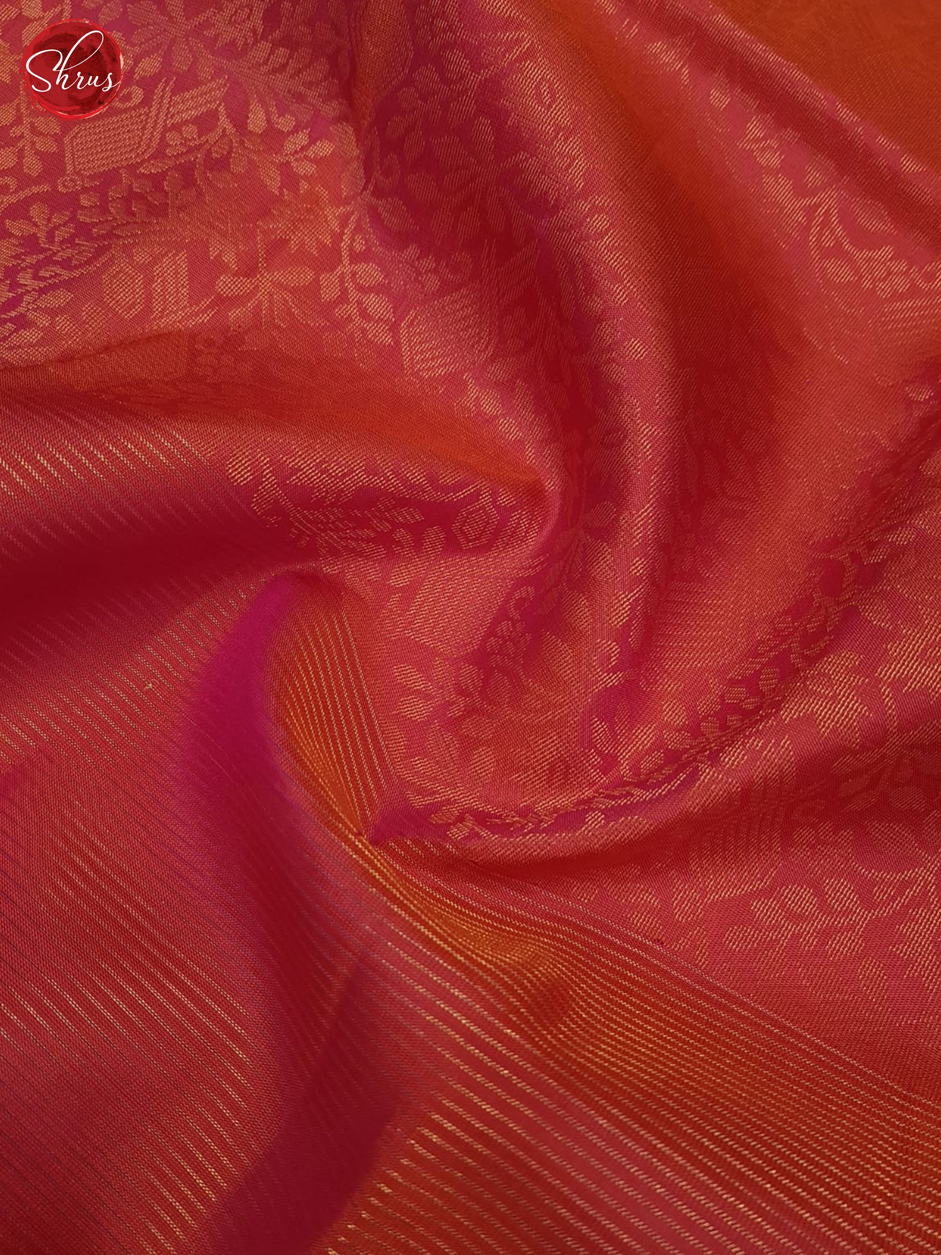 Pink And Green- Soft Silk Saree - Shop on ShrusEternity.com