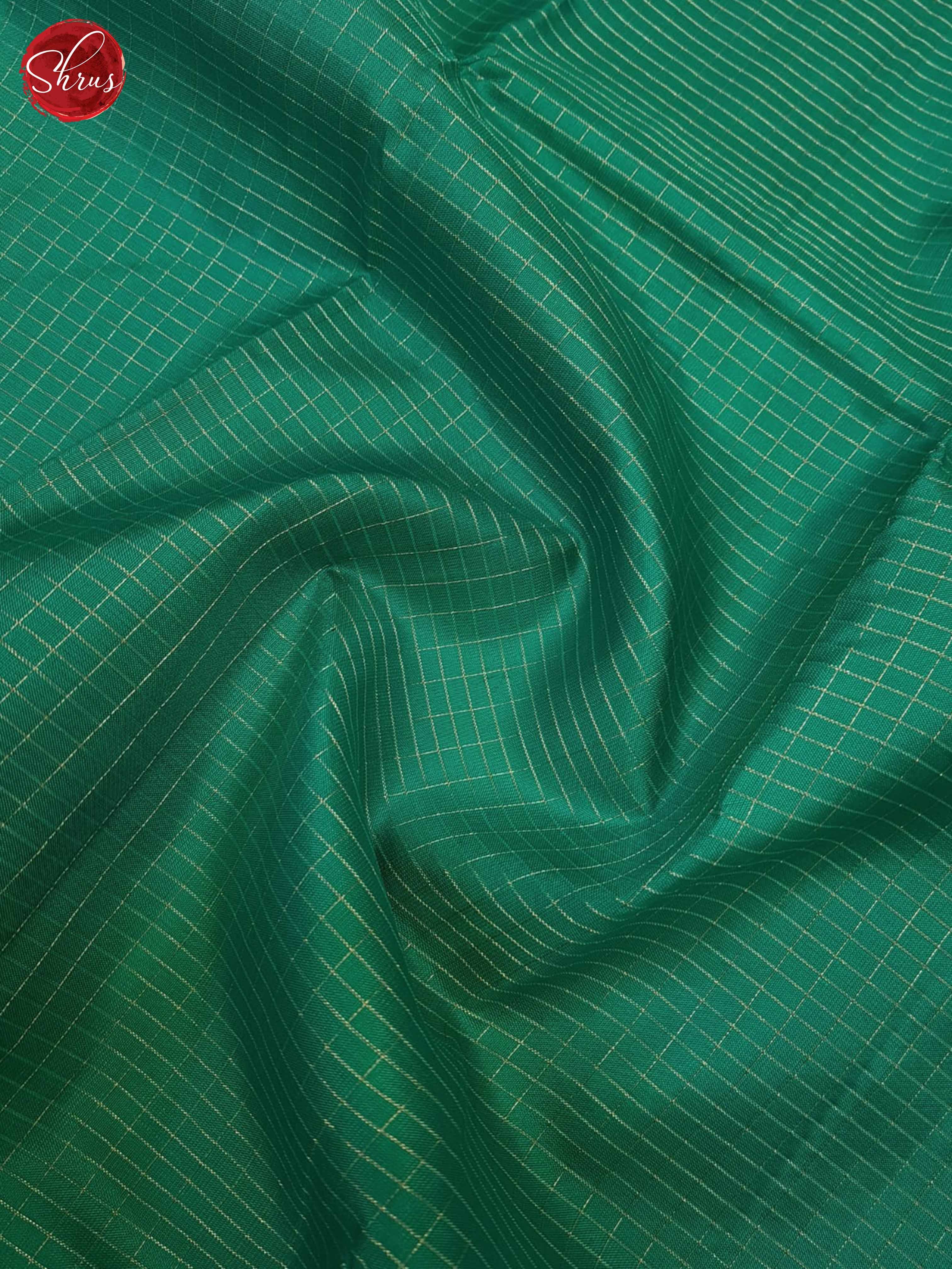 Green And Black- Kanchipuram SIlk Saree - Shop on ShrusEternity.com