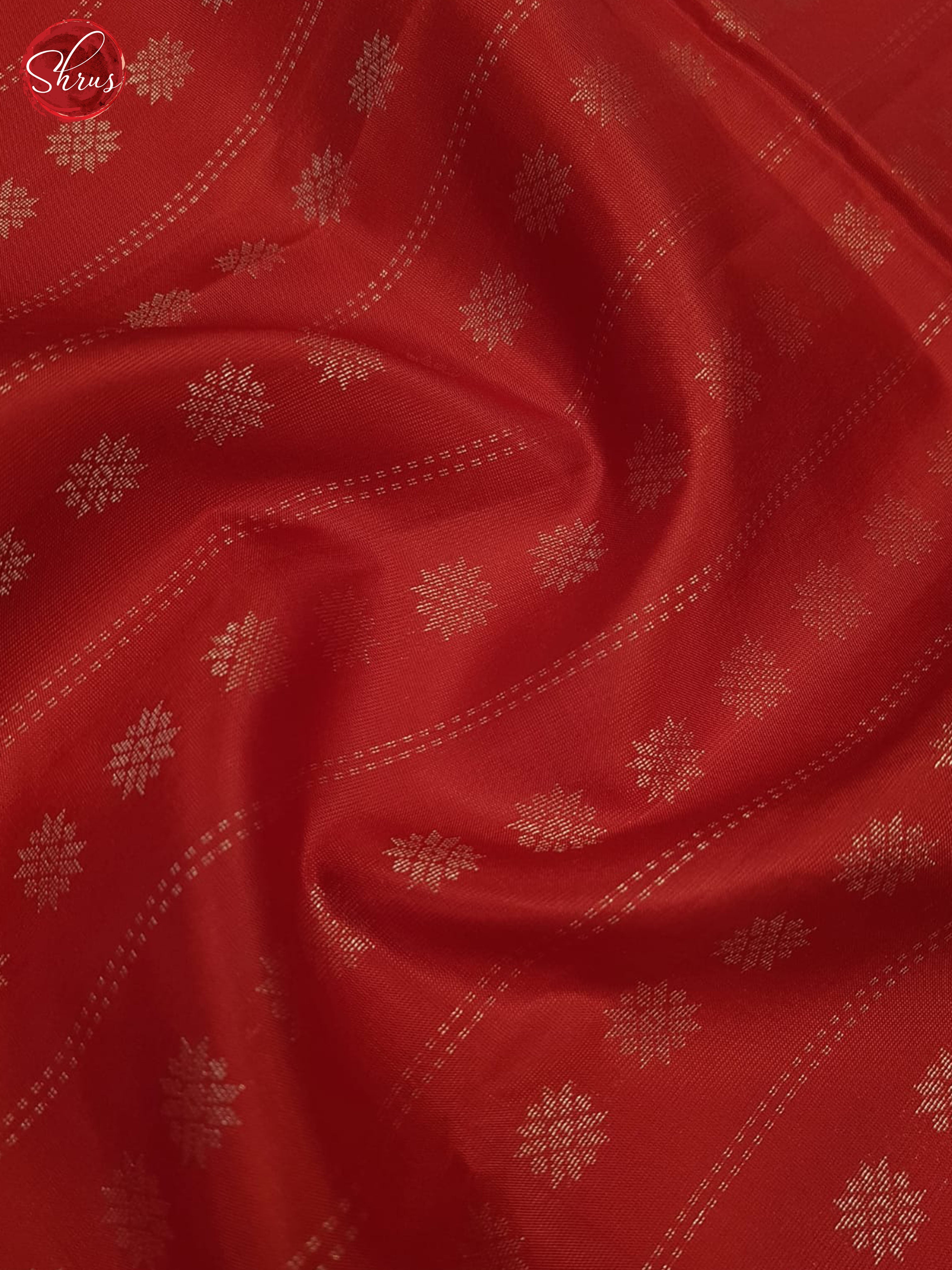 Red And Green- Soft Silk Saree - Shop on ShrusEternity.com