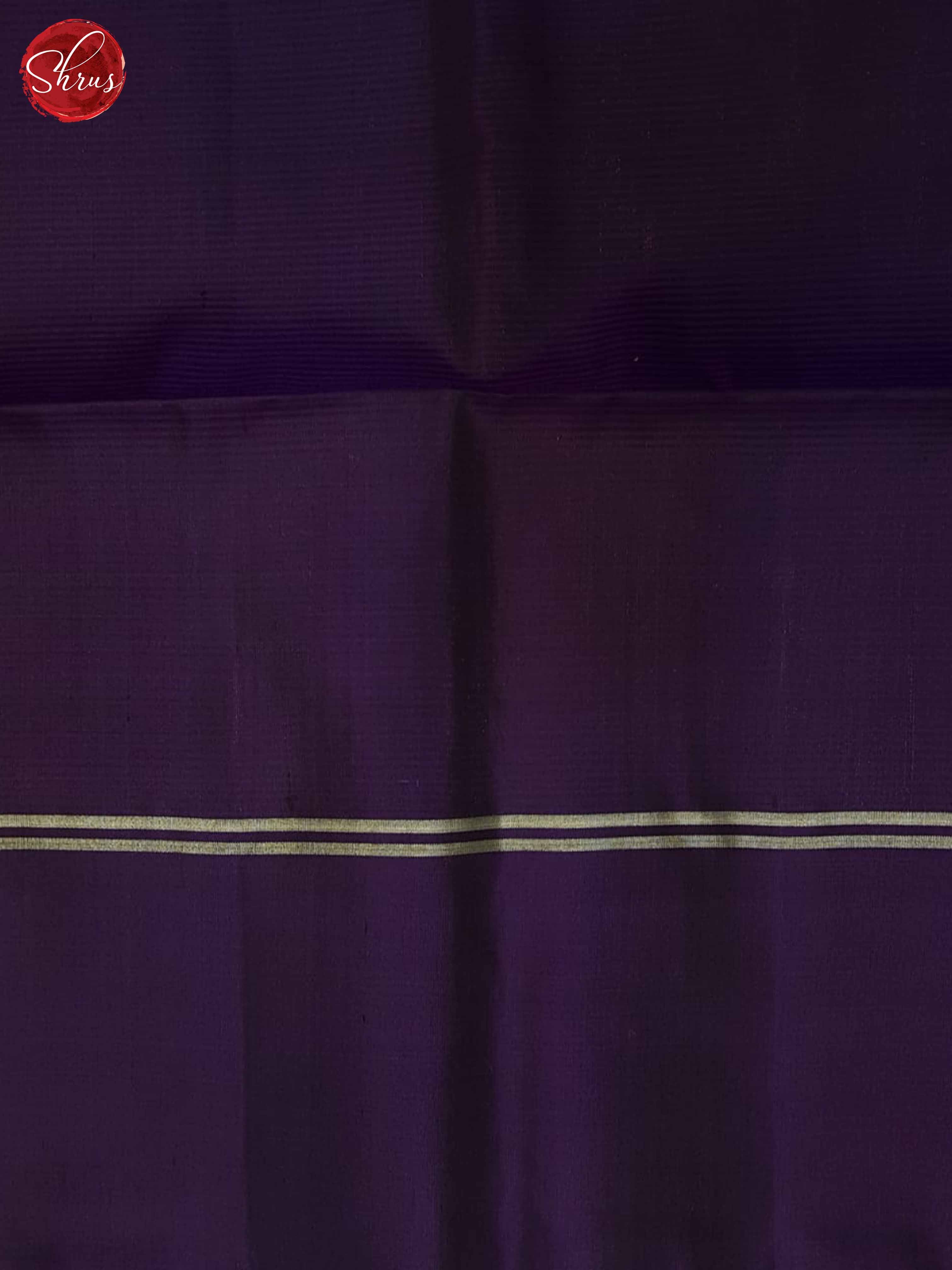 Green And Purple- Soft Silk Saree - Shop on ShrusEternity.com