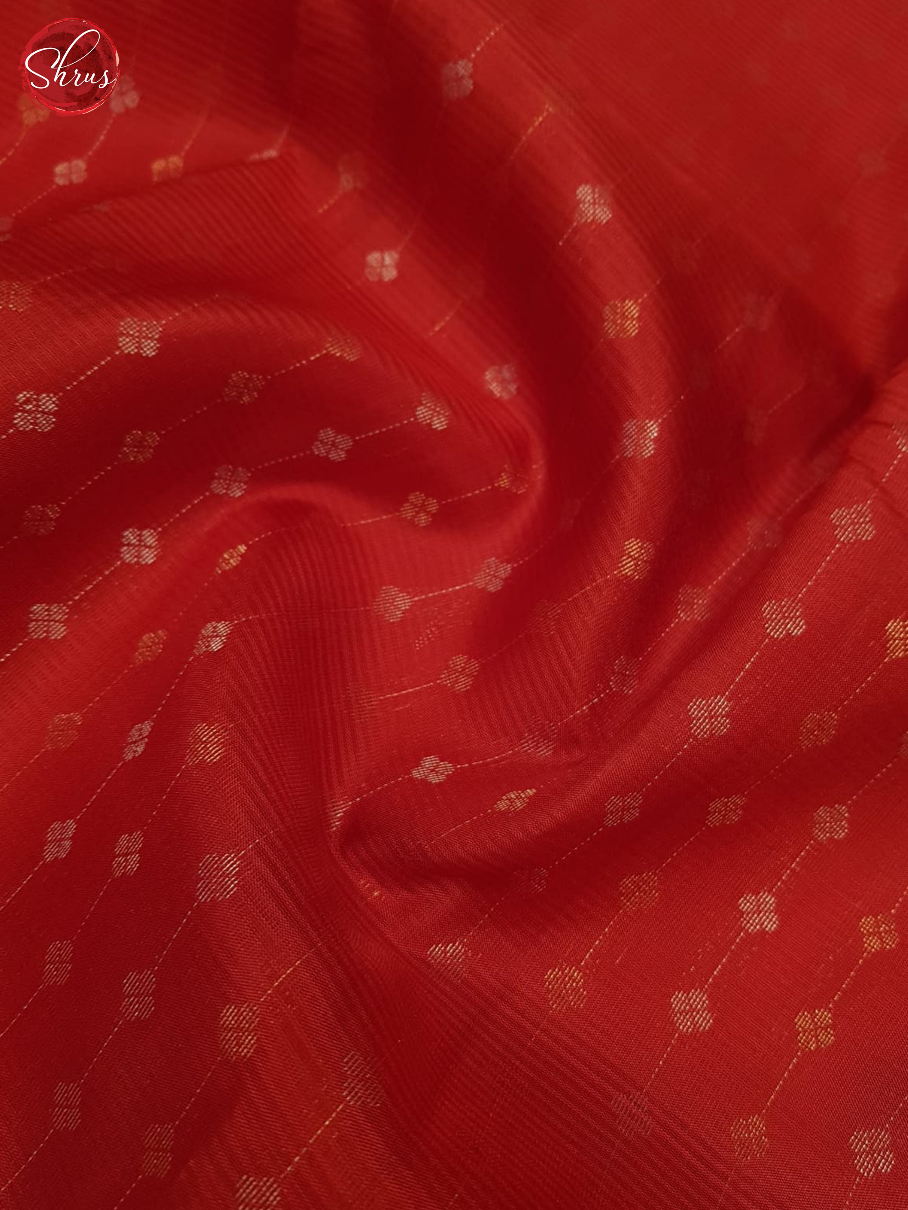 Red And Green- Soft Silk Saree - Shop on ShrusEternity.com