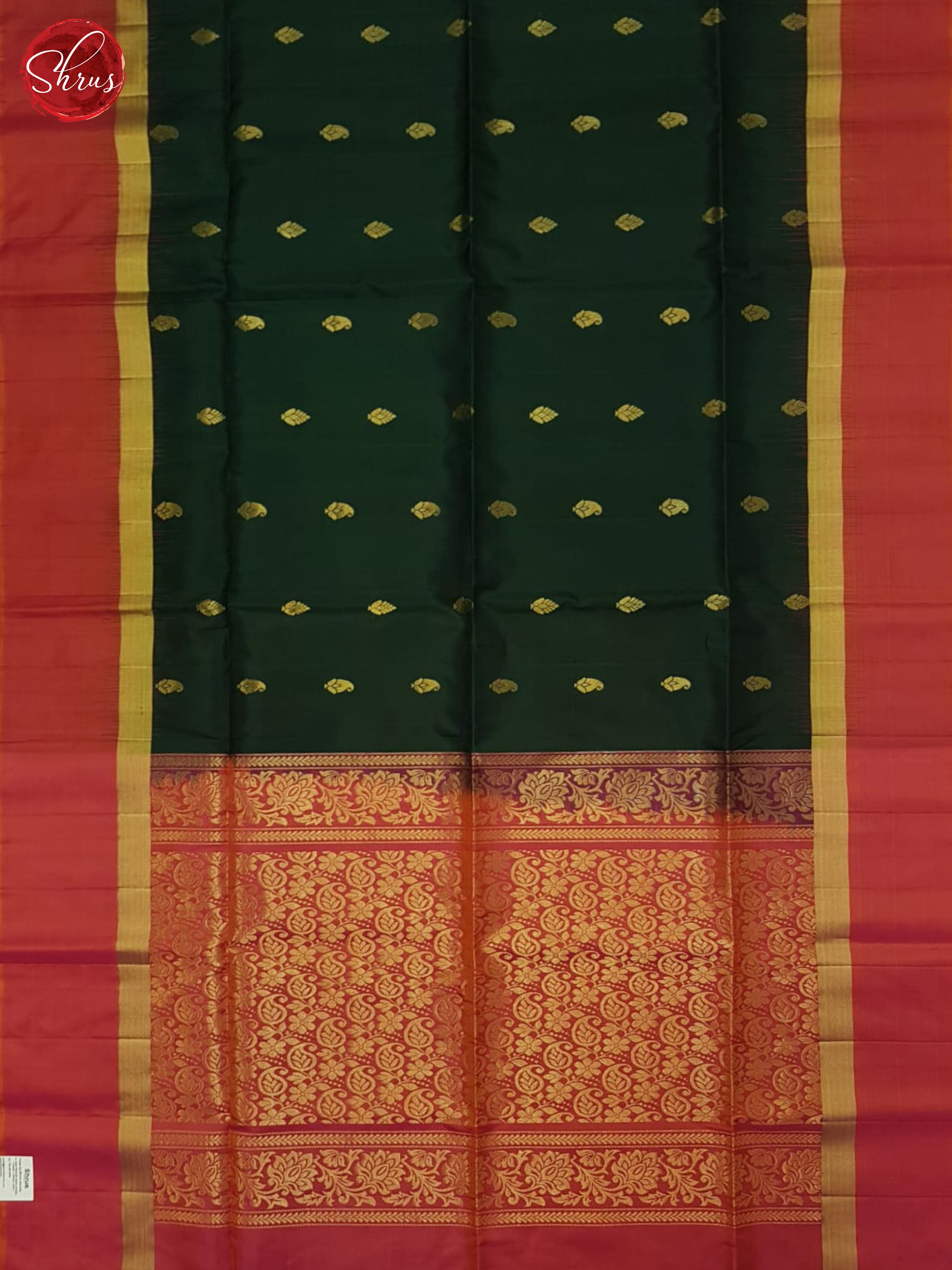 Green And Pink - Soft Silk Saree - Shop on ShrusEternity.com