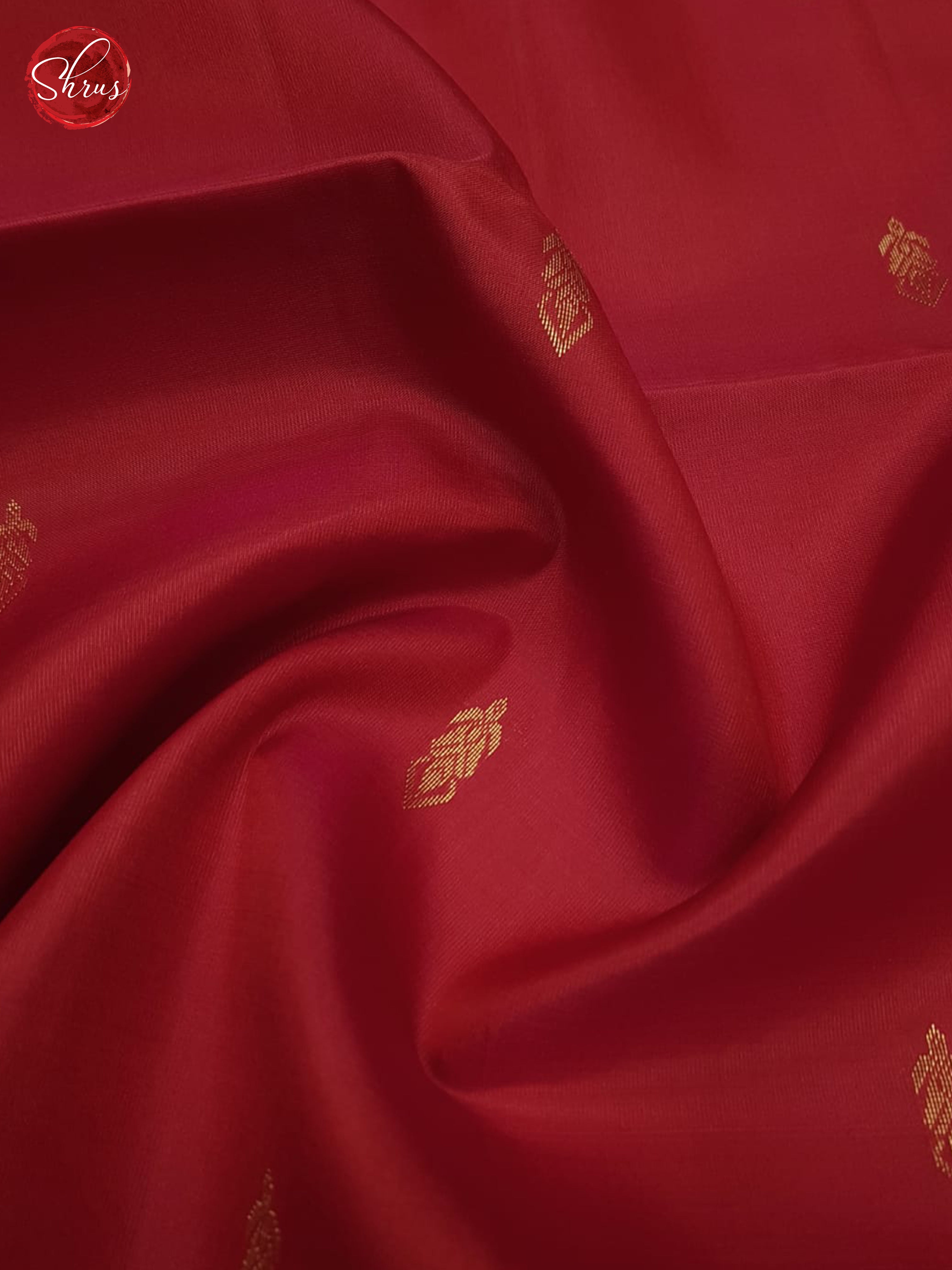 Red And Green- Soft Silk Saree - Shop on ShrusEternity.com