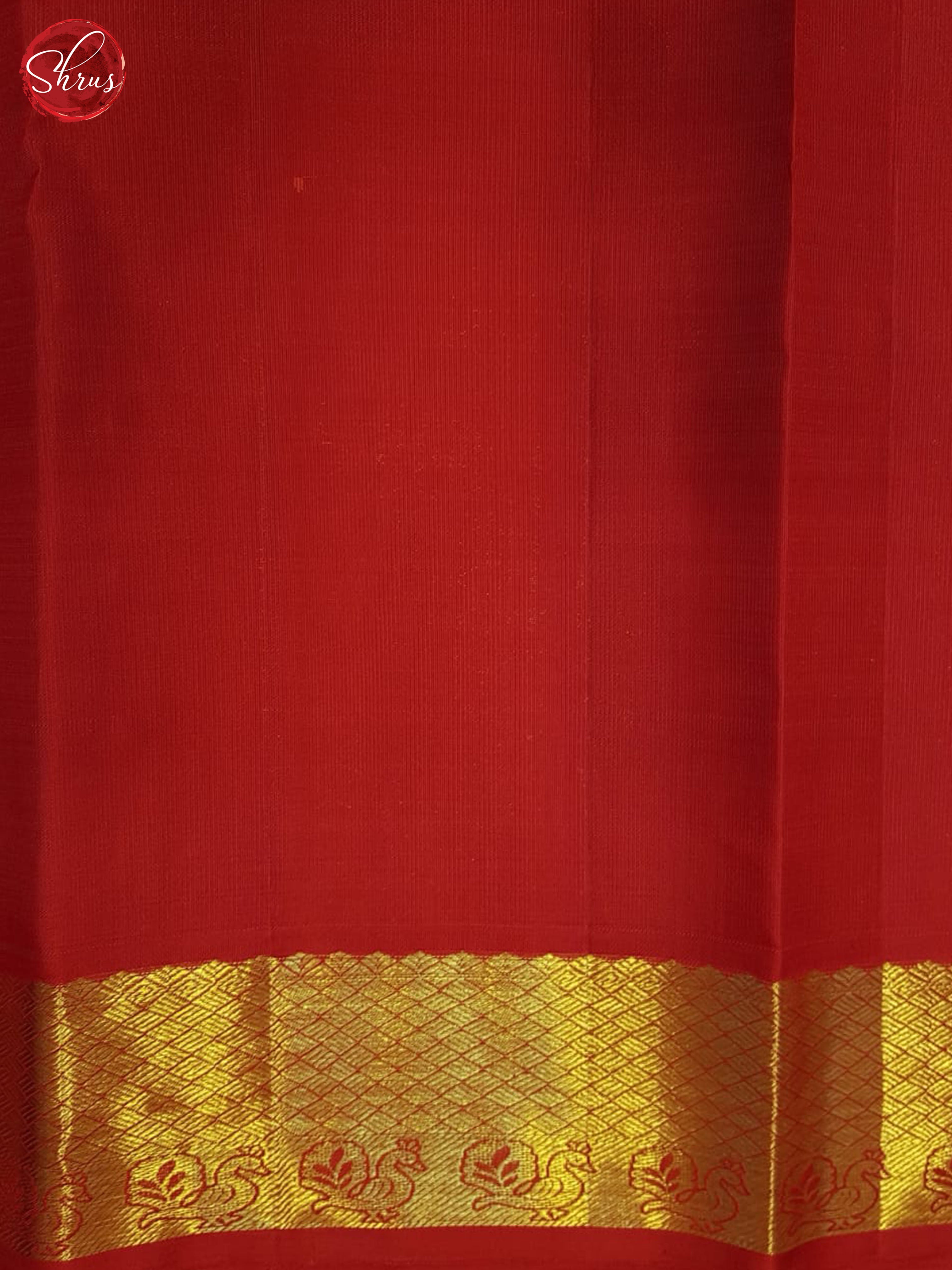 Yellow And Red - Kanchipuram Silk Saree - Shop on ShrusEternity.com