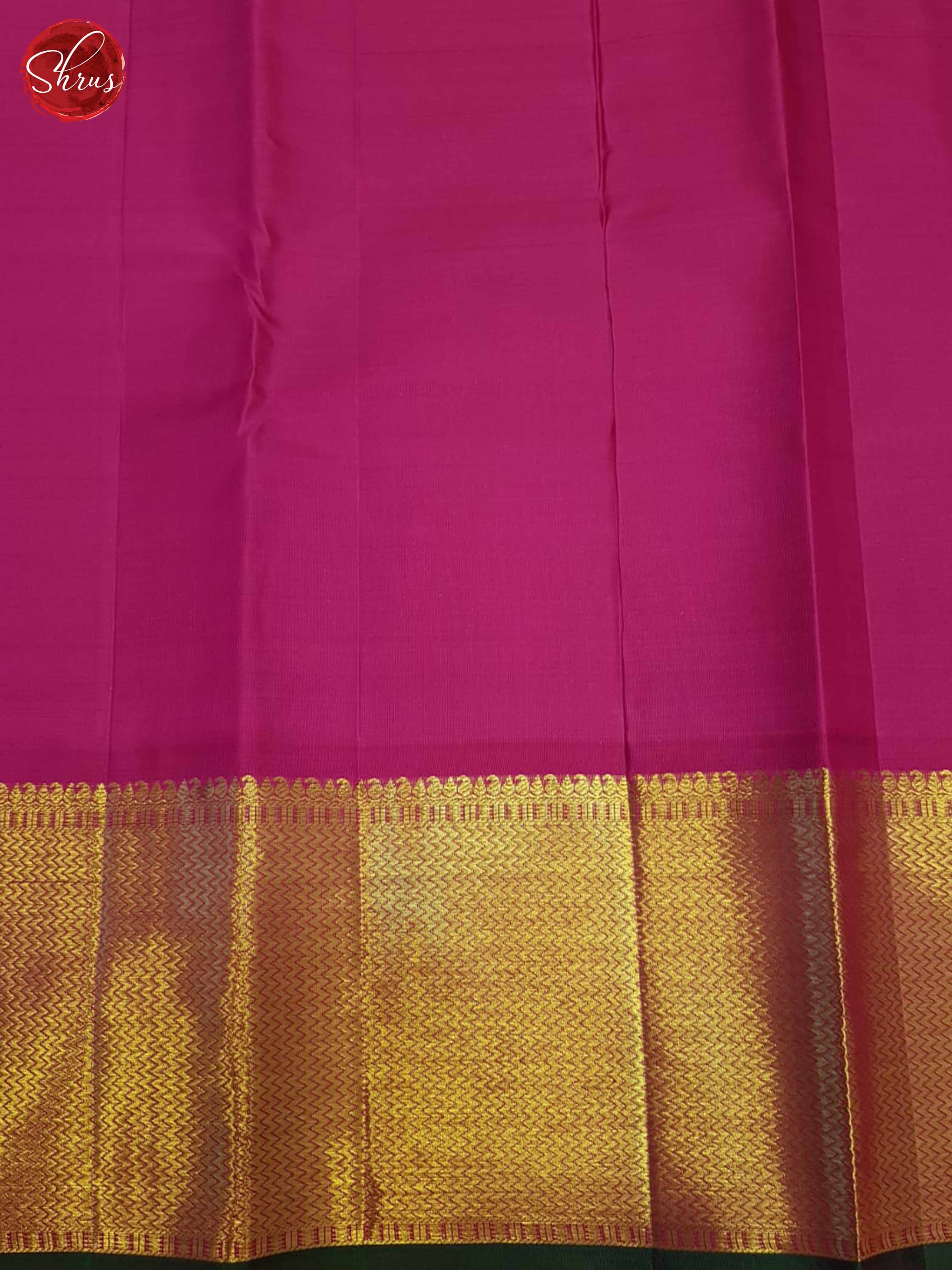 Yellow And Pink- Kanchipuram Silk Saree - Shop on ShrusEternity.com