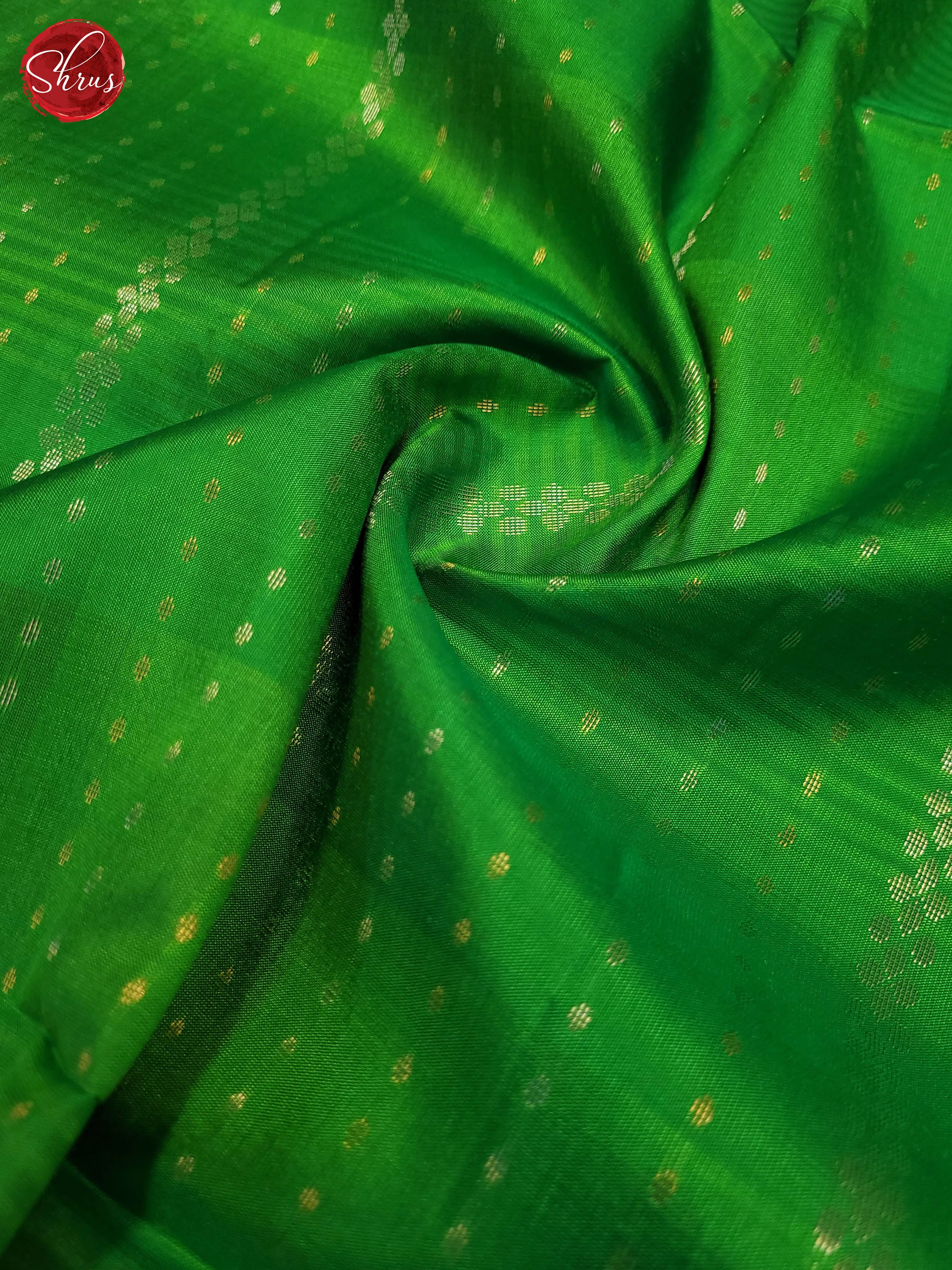 Green and pink-soft silk saree - Shop on ShrusEternity.com