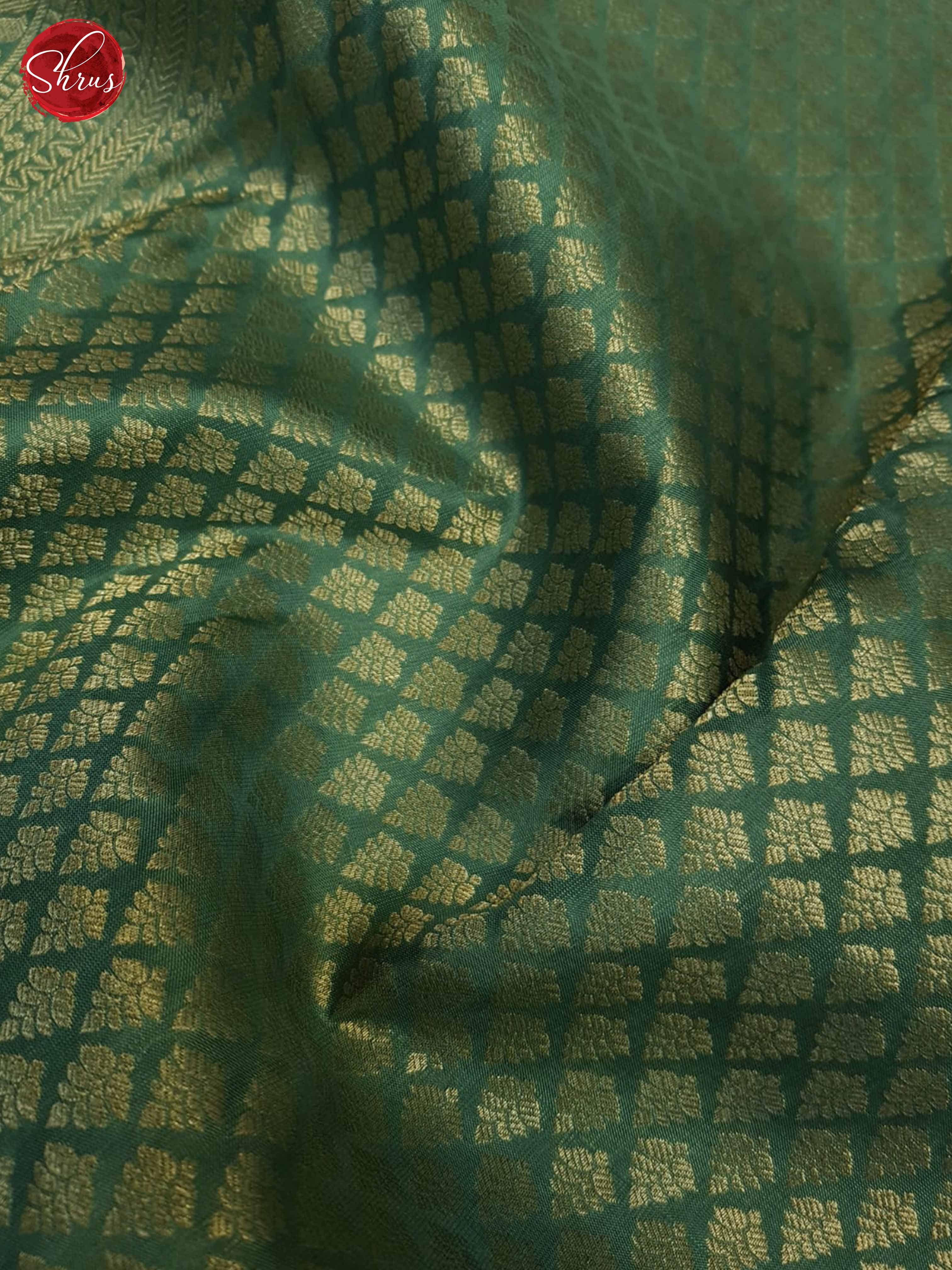 Green(Single tone)- Kanchipuram Silk Saree - Shop on ShrusEternity.com