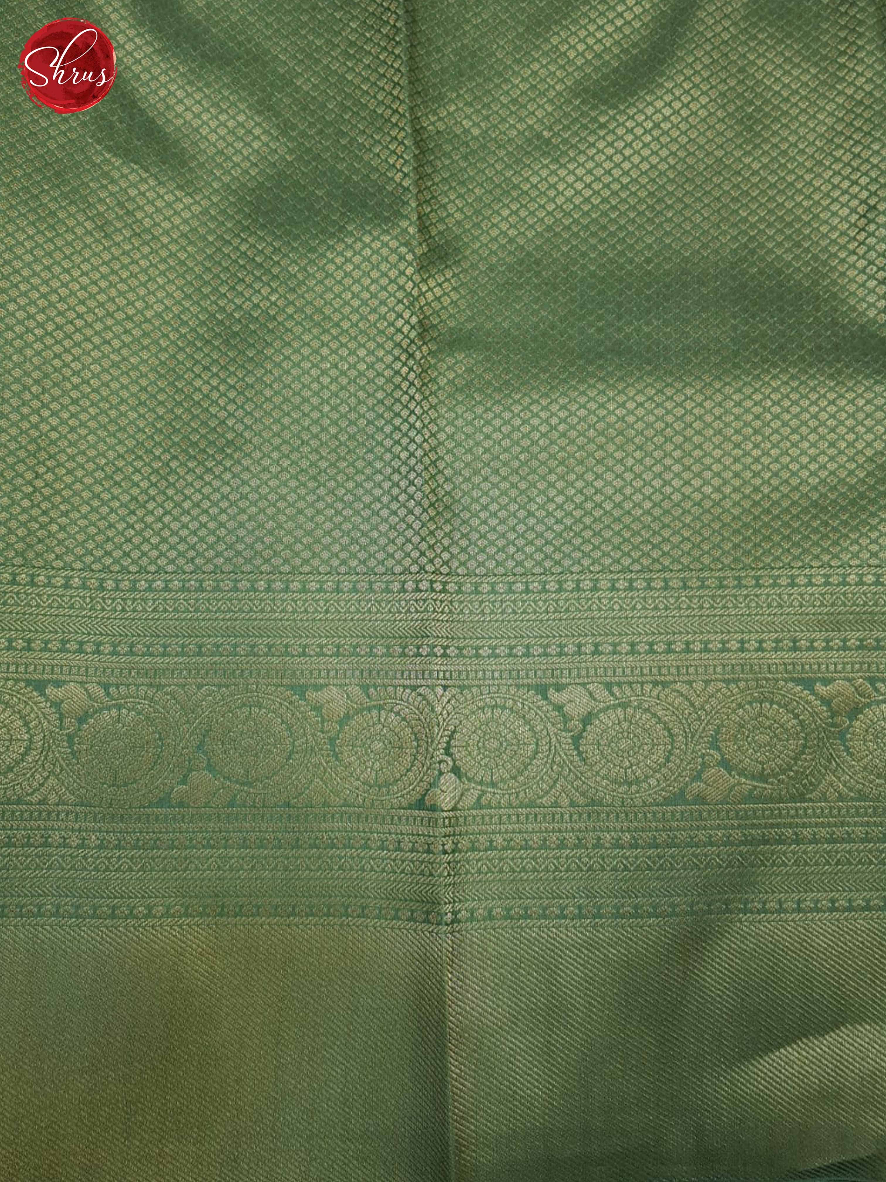 Green(Single tone)- Kanchipuram Silk Saree - Shop on ShrusEternity.com