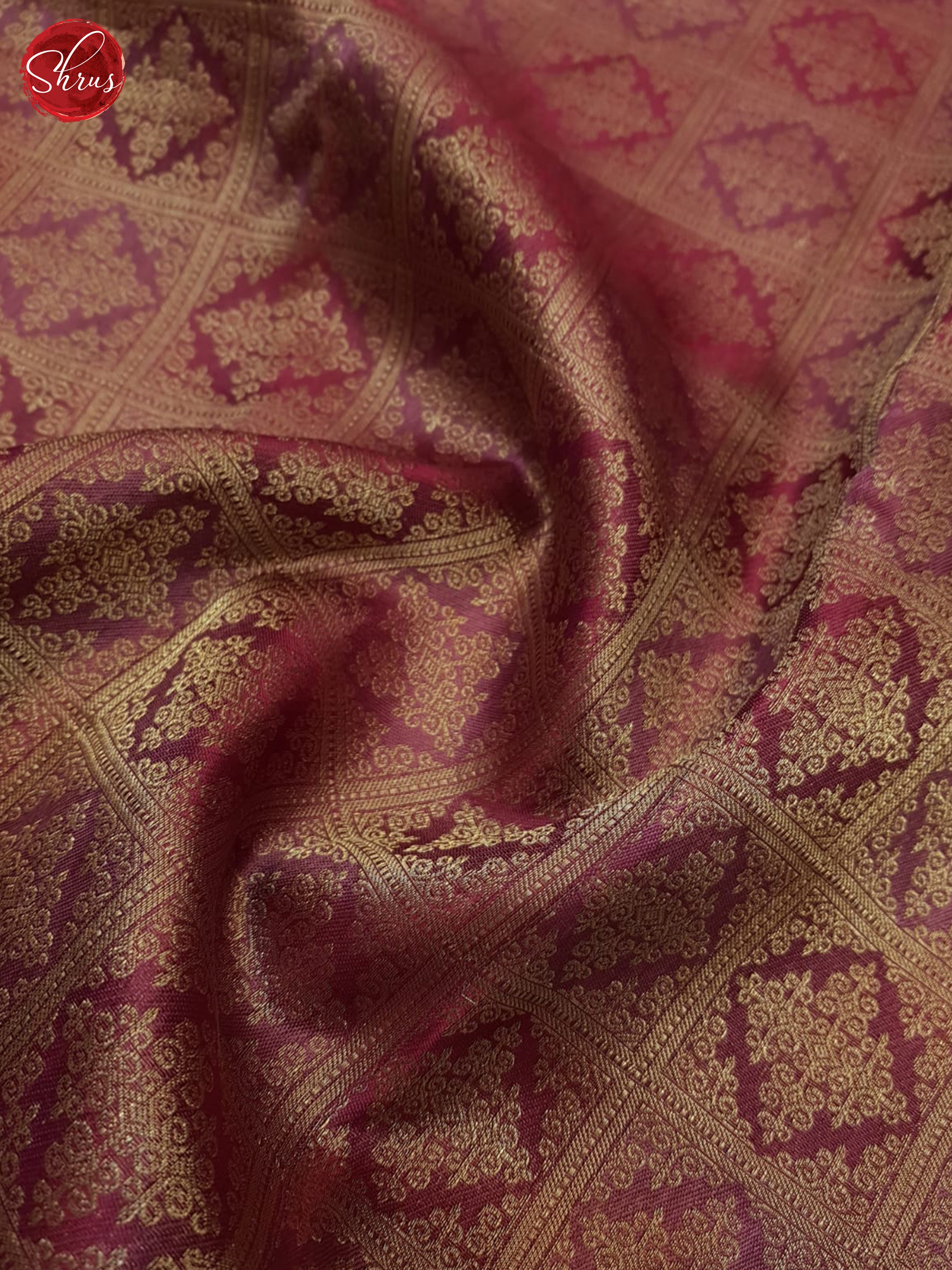 Dusty Pink(Single tone) - Kanchipuram silk - Shop on ShrusEternity.com