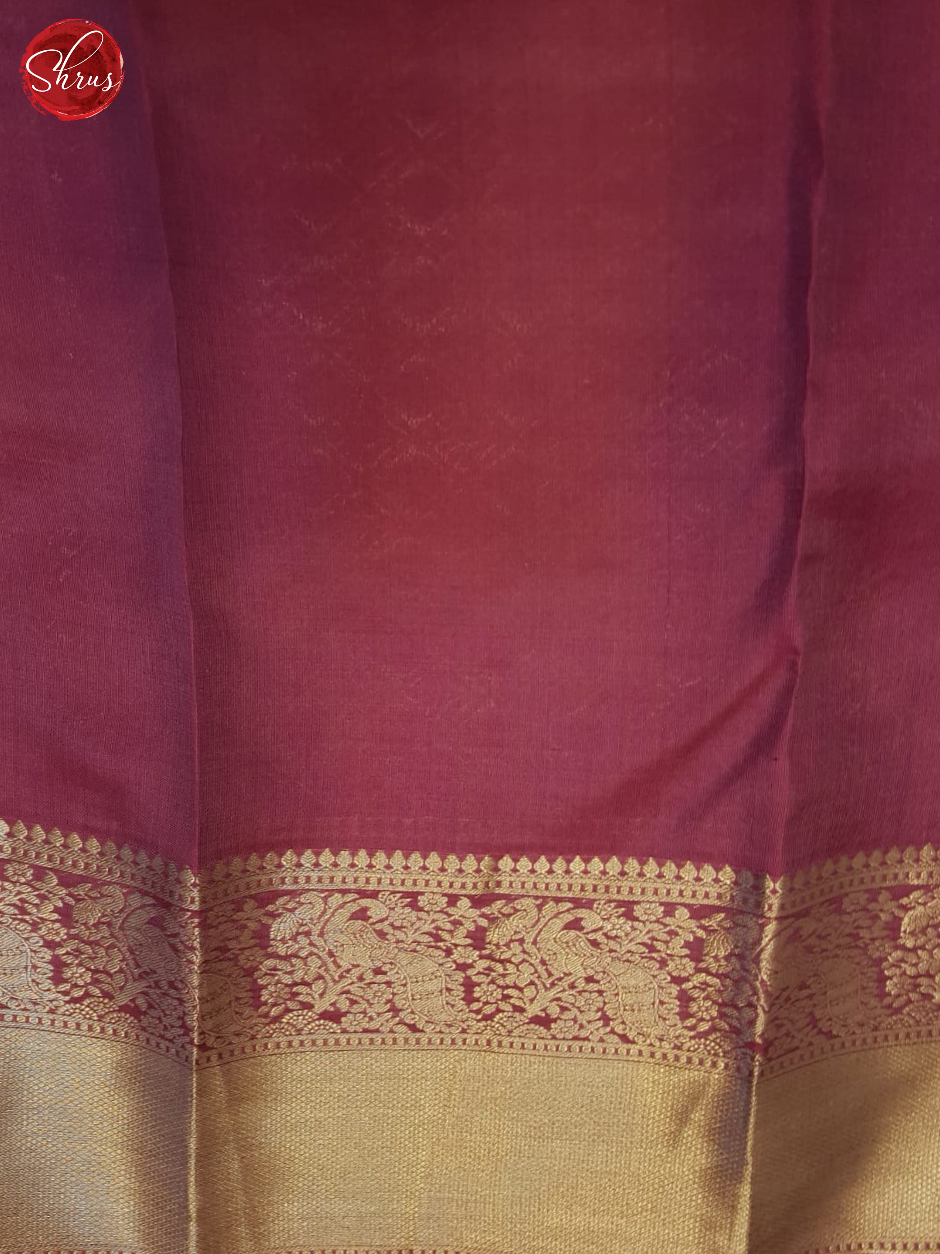 Dusty Pink(Single tone) - Kanchipuram silk - Shop on ShrusEternity.com