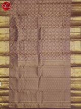 Mauve(Single Tone)- Kanchipuram Silk Saree - Shop on ShrusEternity.com