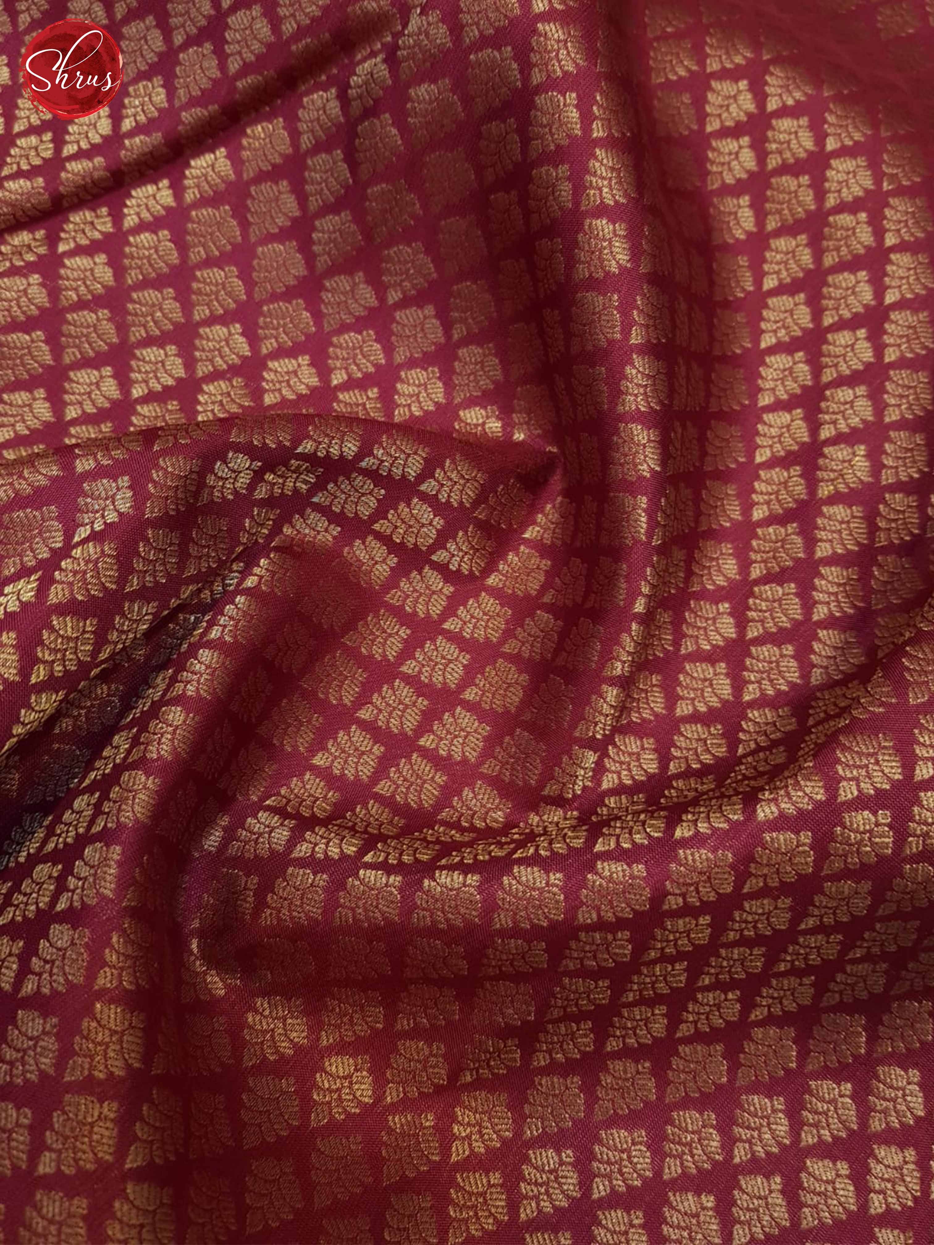 Majenta Pink(Single Tone)- Kanchipuram Silk Saree - Shop on ShrusEternity.com