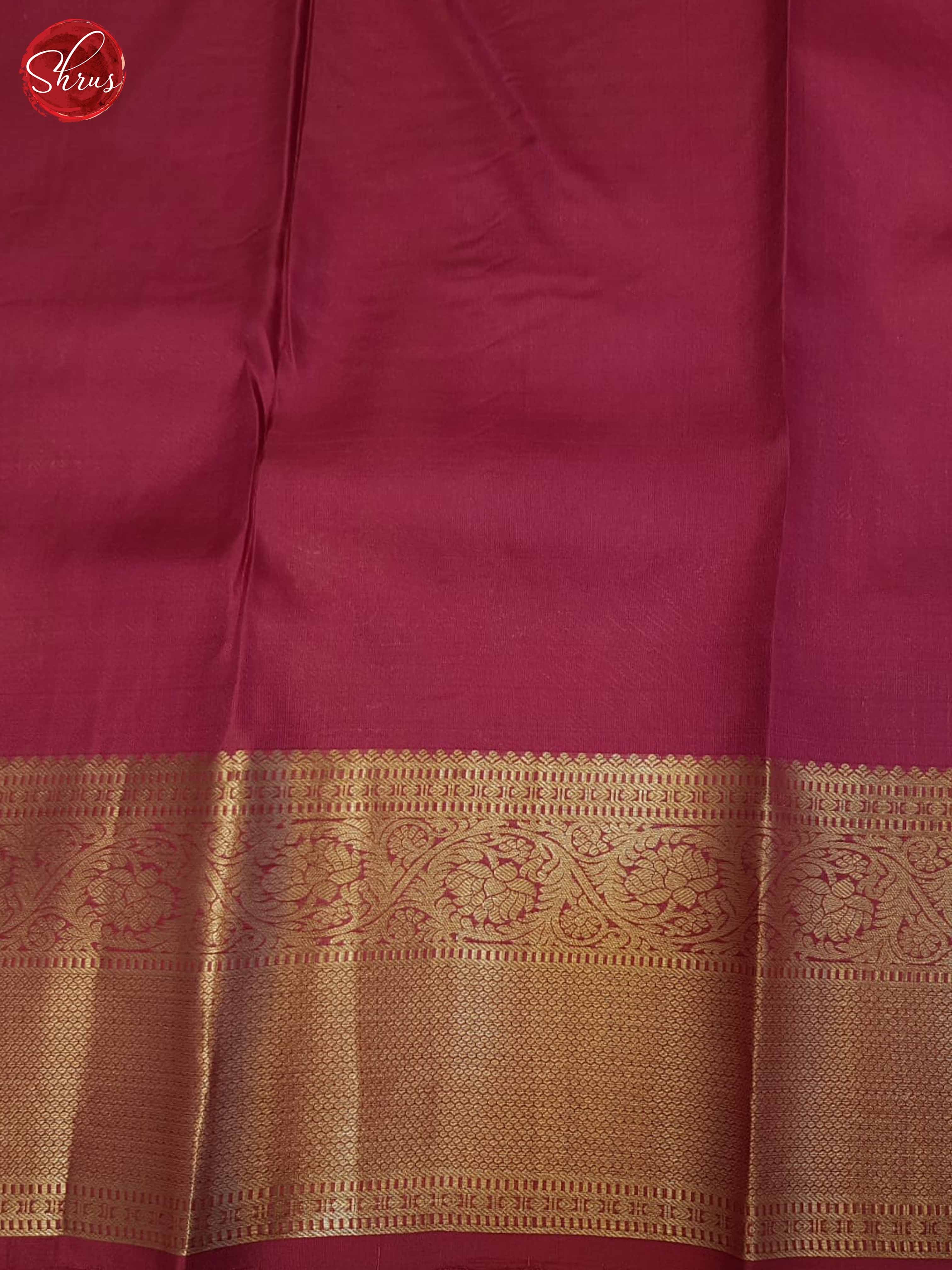 Majenta Pink(Single Tone)- Kanchipuram Silk Saree - Shop on ShrusEternity.com