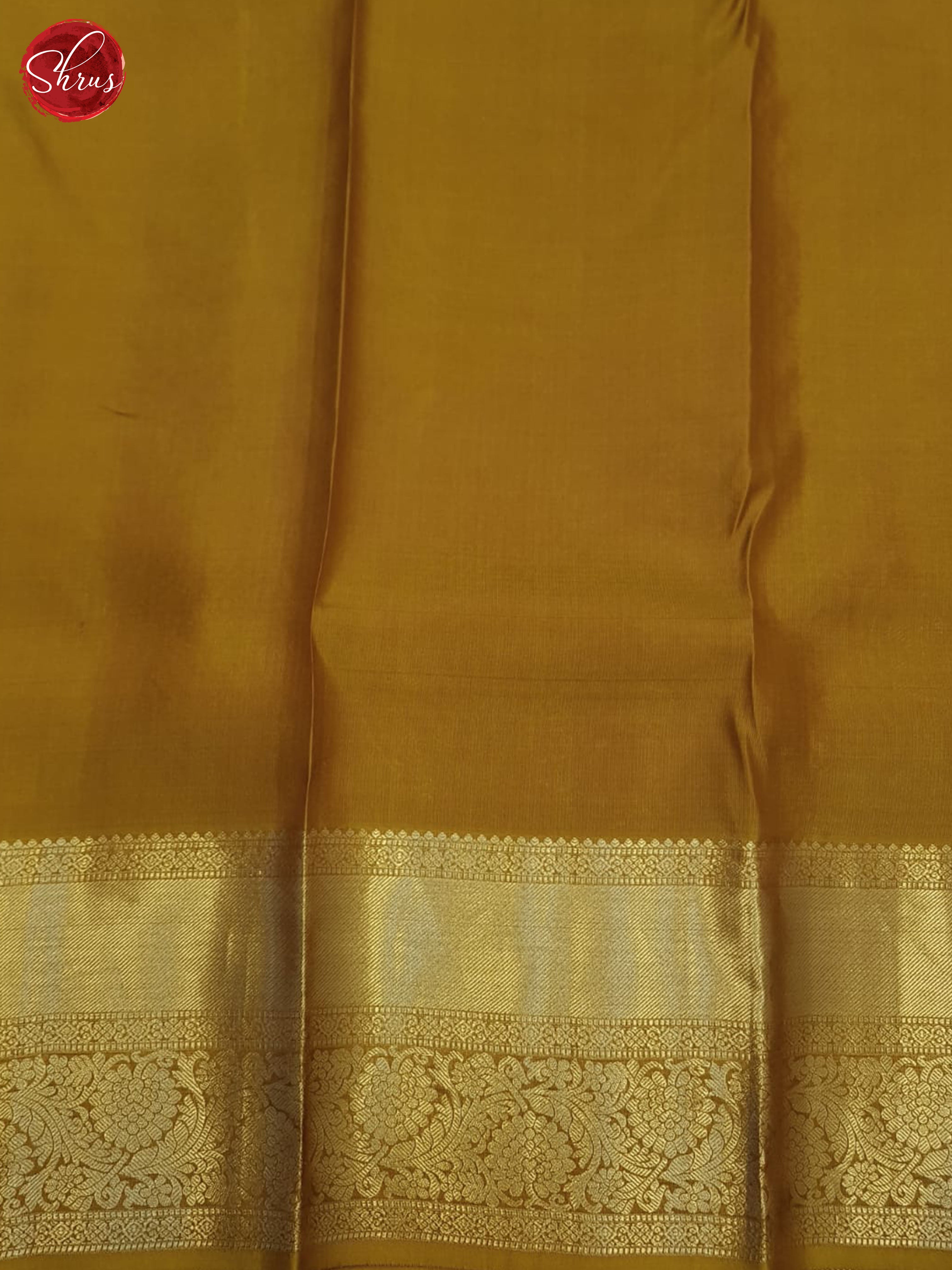 Mehandi green(Single tone)-Kanchipuram Silk Saree - Shop on ShrusEternity.com