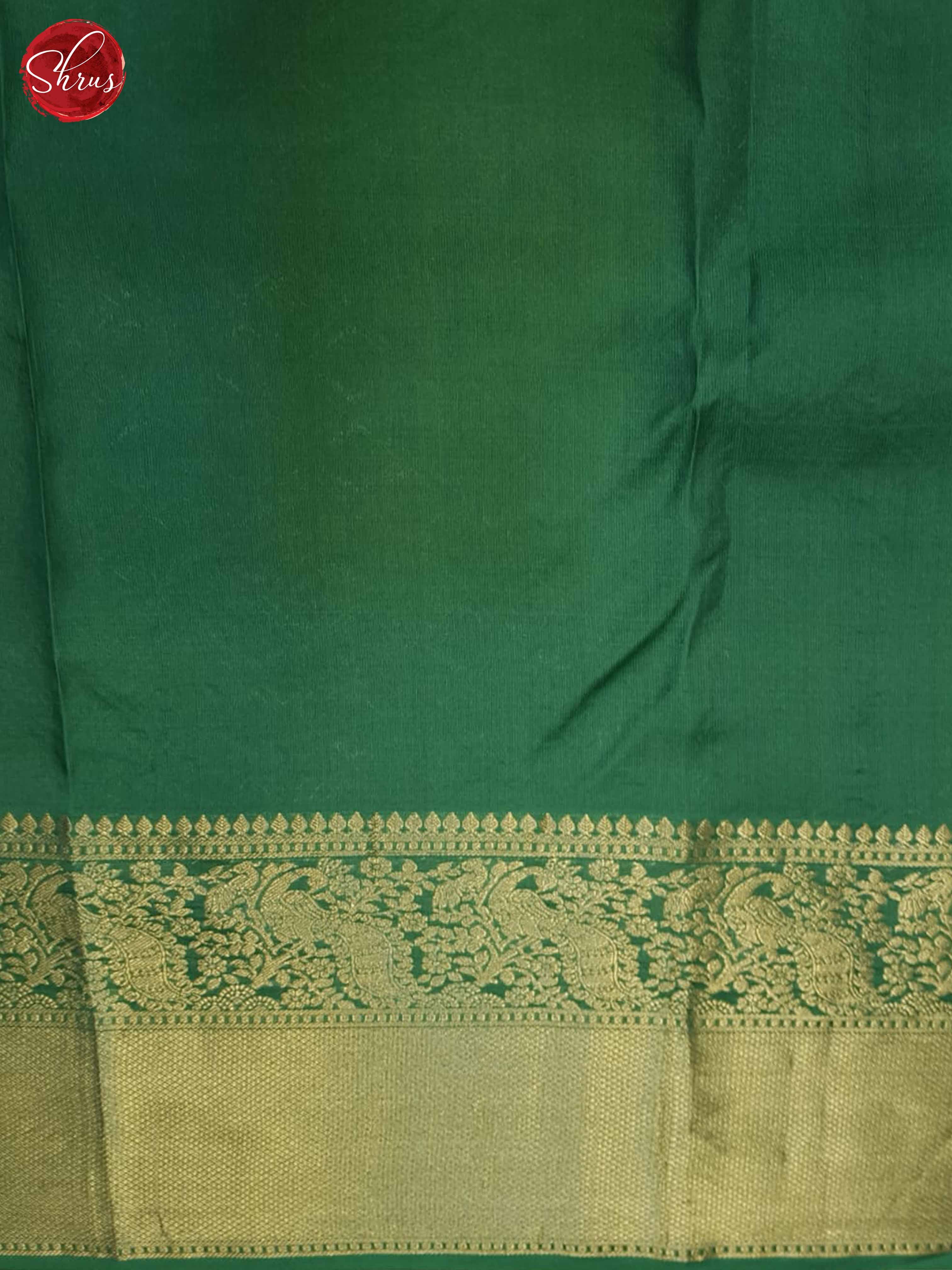 Green(Single tone)- Kanchipuram Silk Saree - Shop on ShrusEternity.com