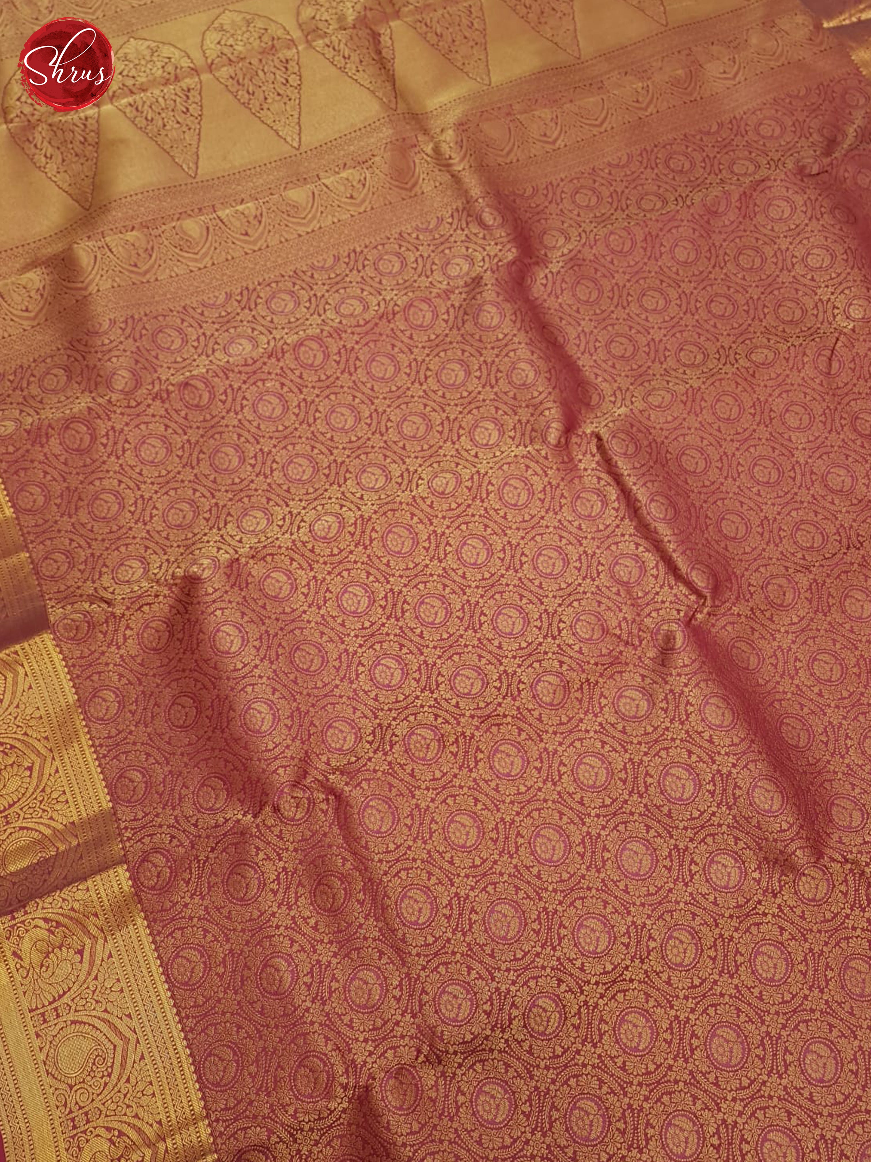 Pink(Single Tone) - Kanchipuram silk - Shop on ShrusEternity.com