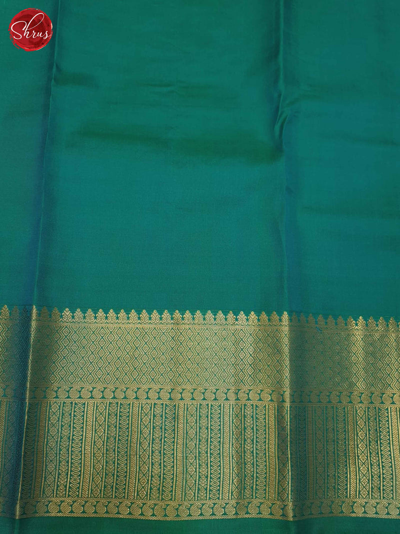 Blue(Single Tone)- KanchipuramSilk Saree - Shop on ShrusEternity.com