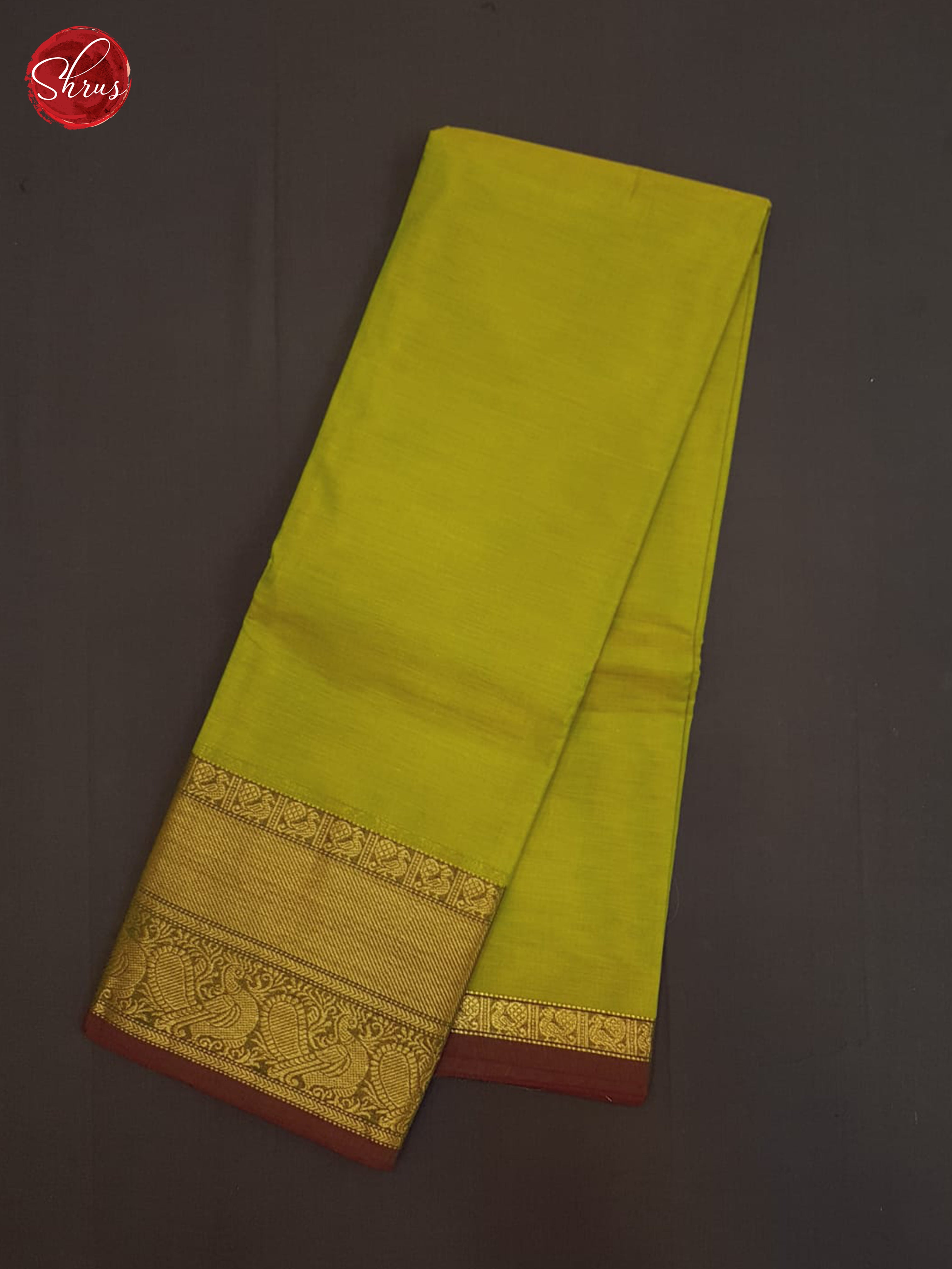 Green And Brown- chettinad Cotton Saree - Shop on ShrusEternity.com