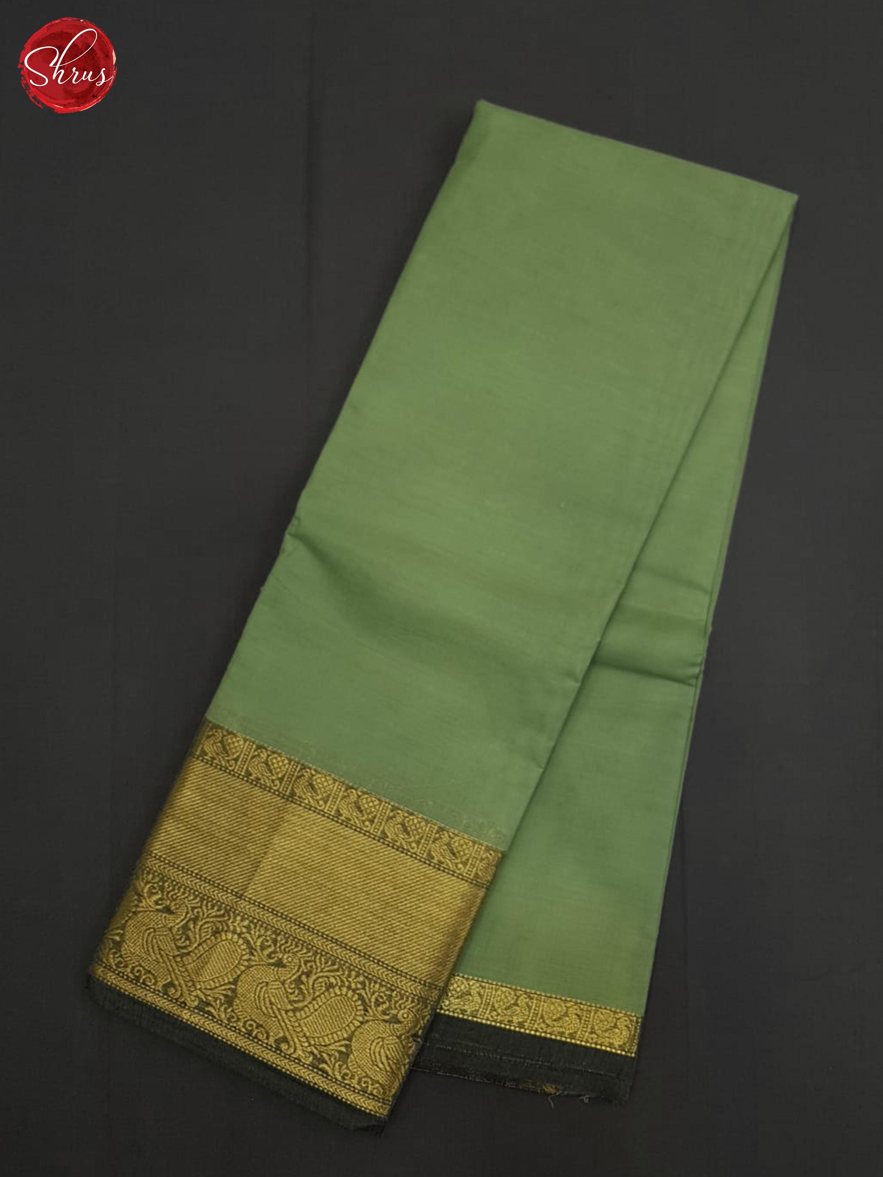 Light Green ad Green- Chettinad Cotton Saree - Shop on ShrusEternity.com