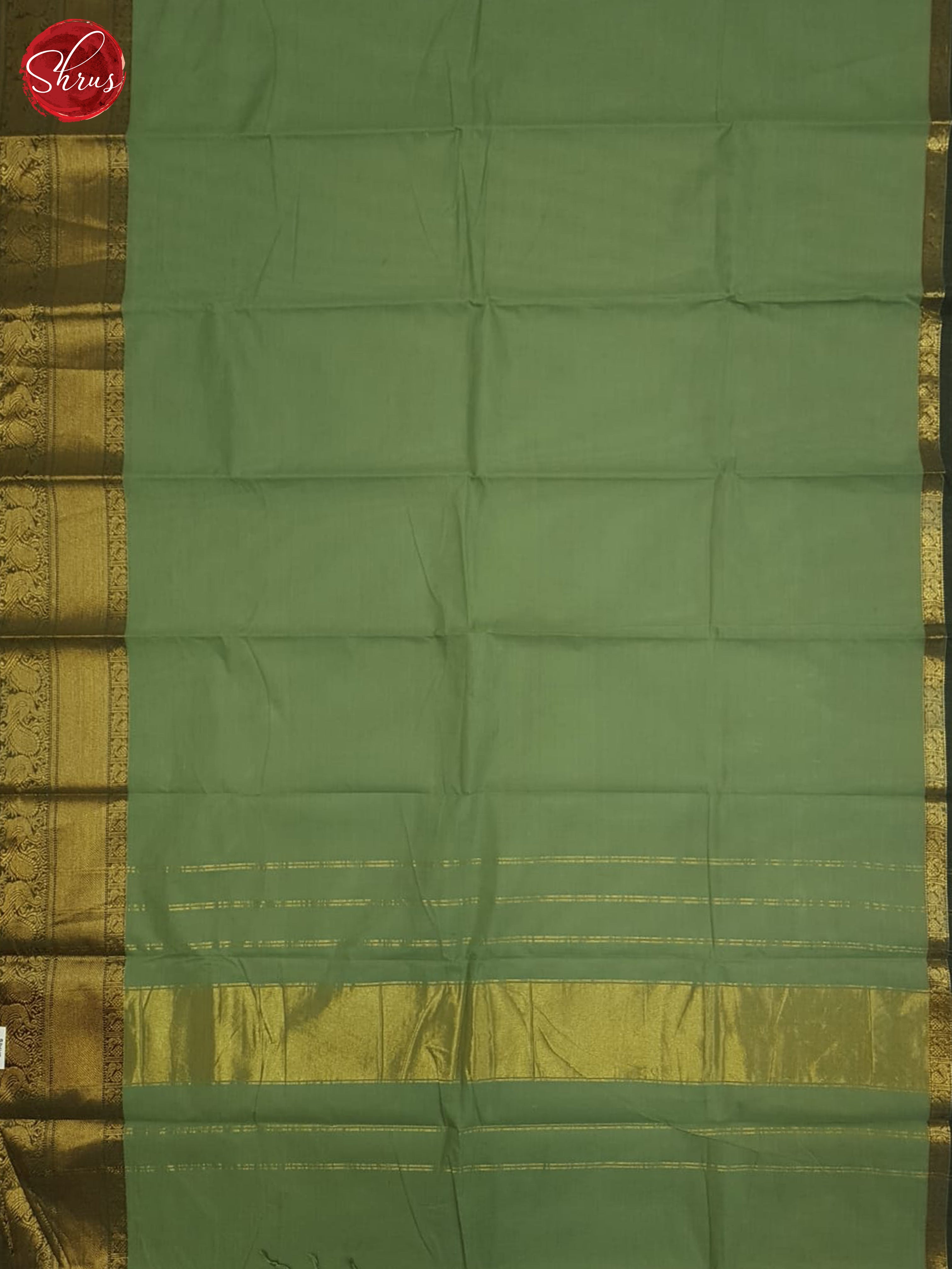 Light Green ad Green- Chettinad Cotton Saree - Shop on ShrusEternity.com