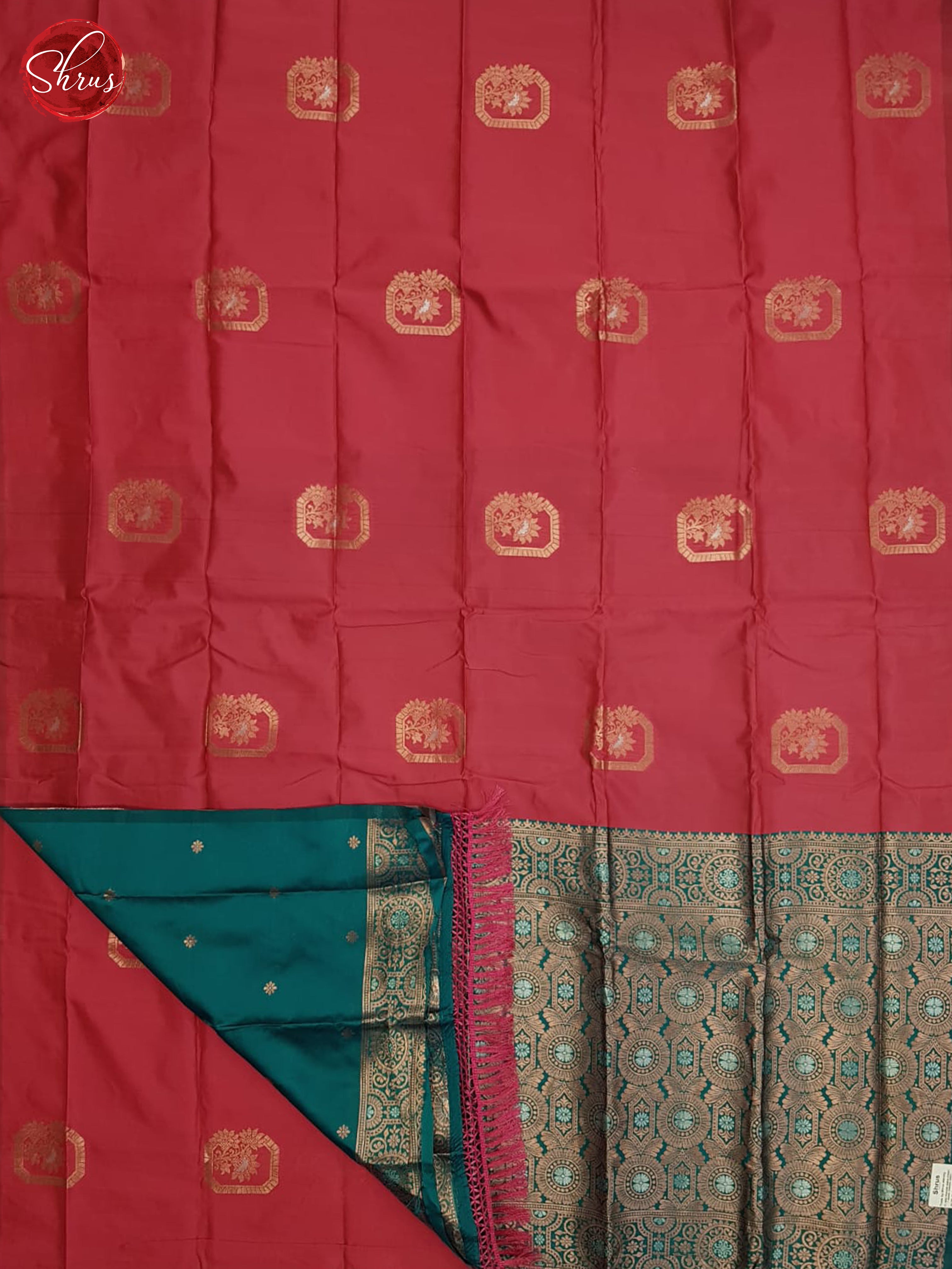 Pink And Green-Semi soft silk saree - Shop on ShrusEternity.com