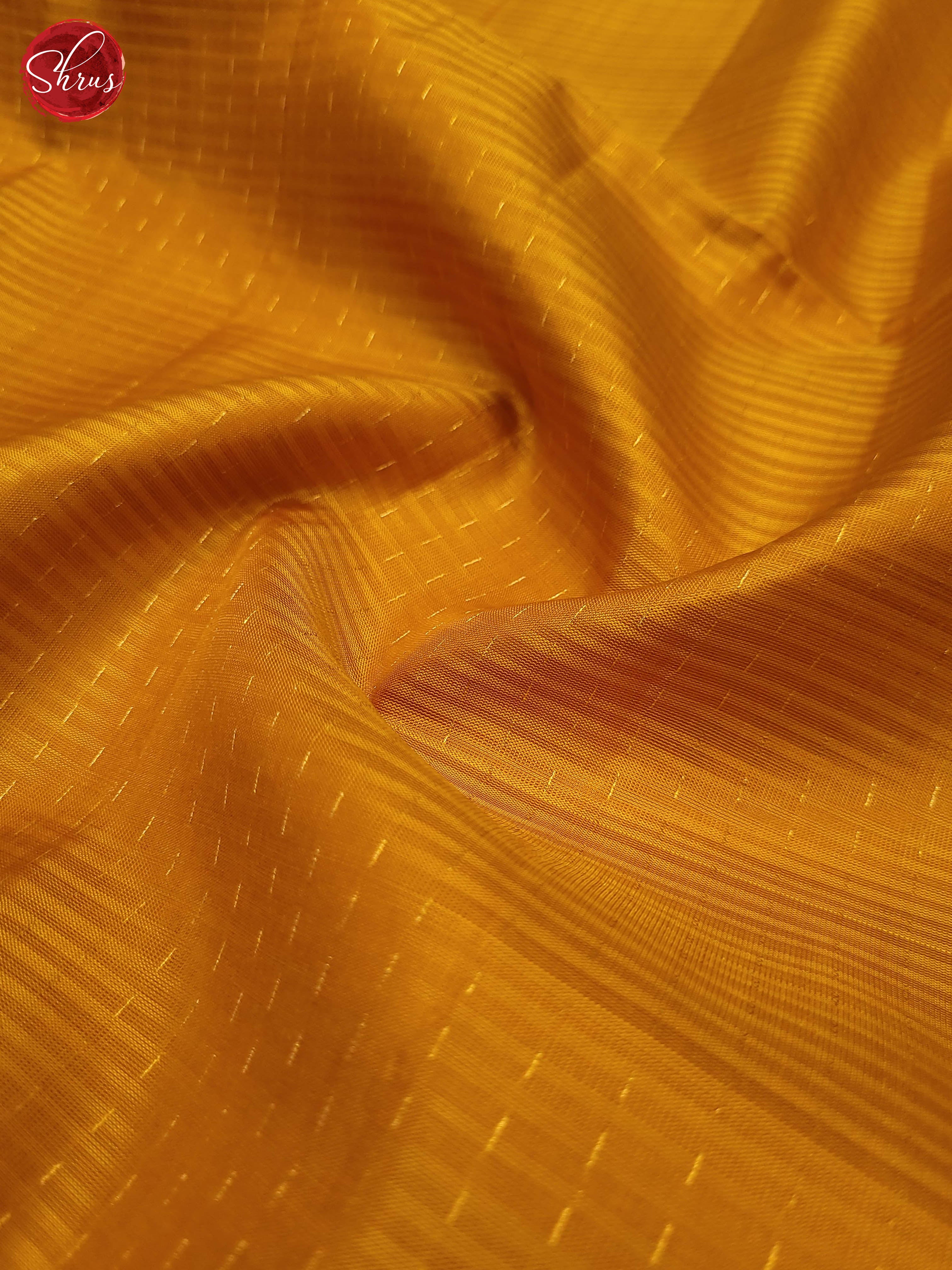 mustrard and pink- Soft Silk Saree - Shop on ShrusEternity.com