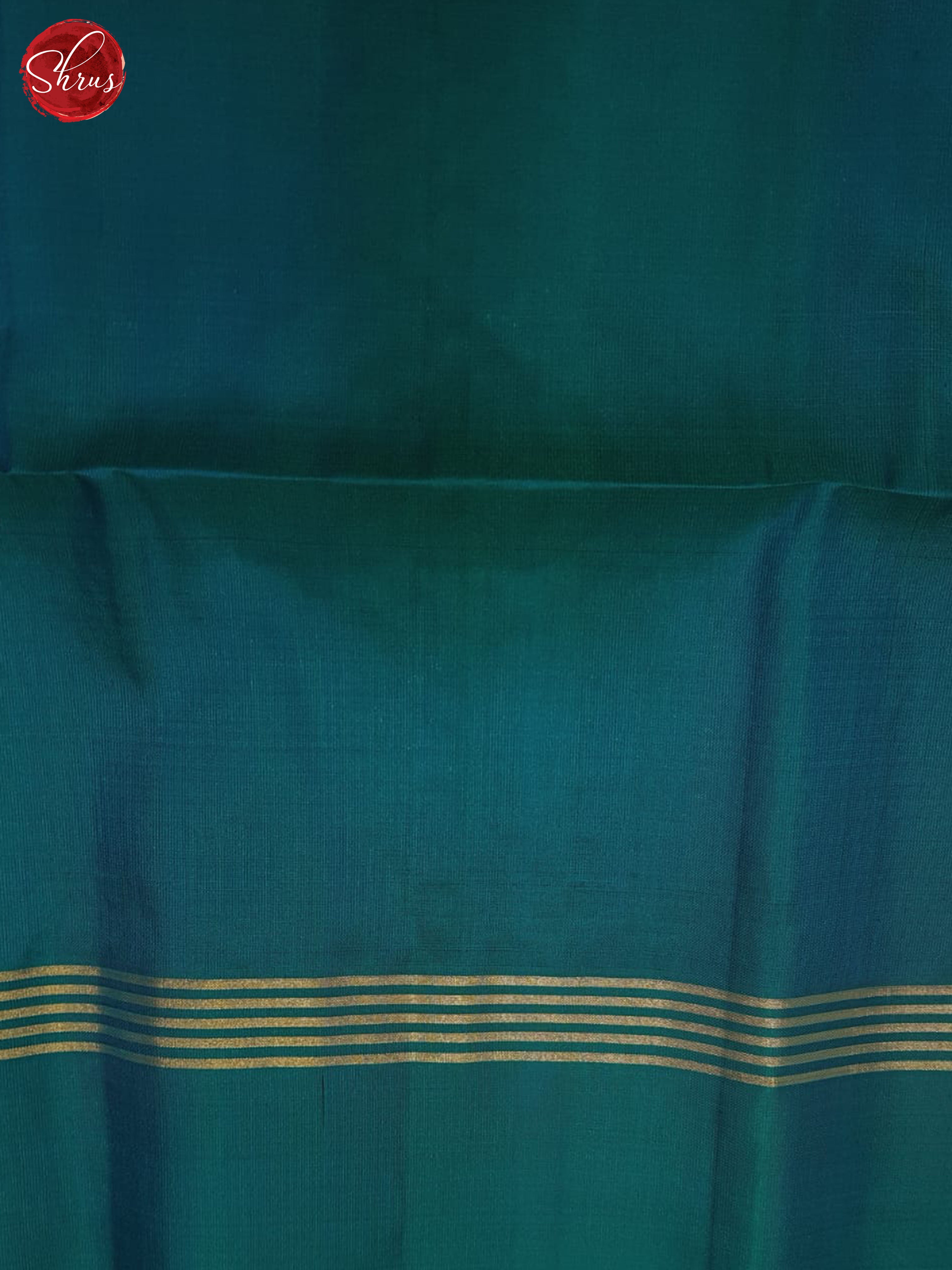 Green And Blue-Soft Silk Saree - Shop on ShrusEternity.com