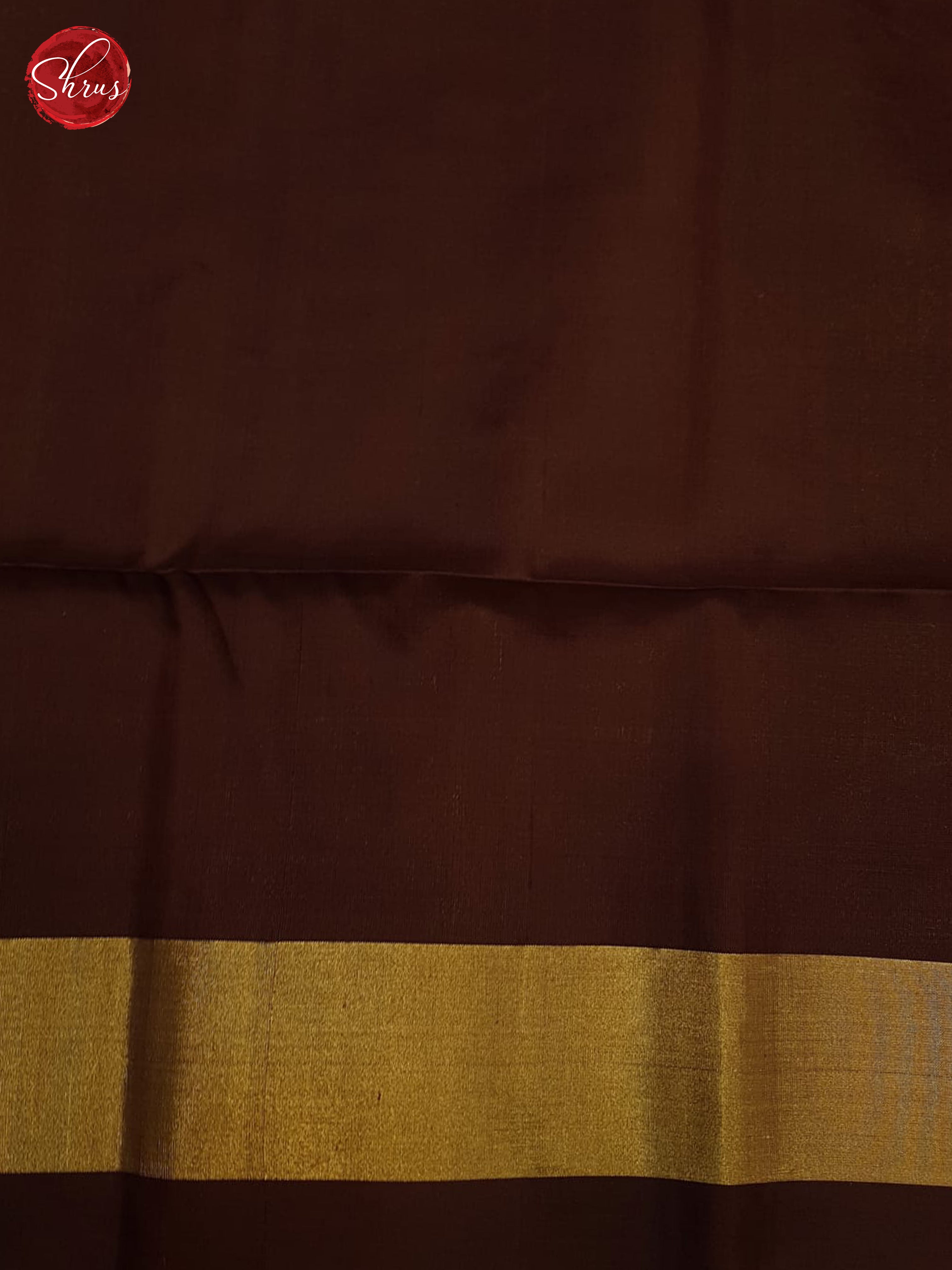 Yellow And Brown- Soft Silk Saree - Shop on ShrusEternity.com