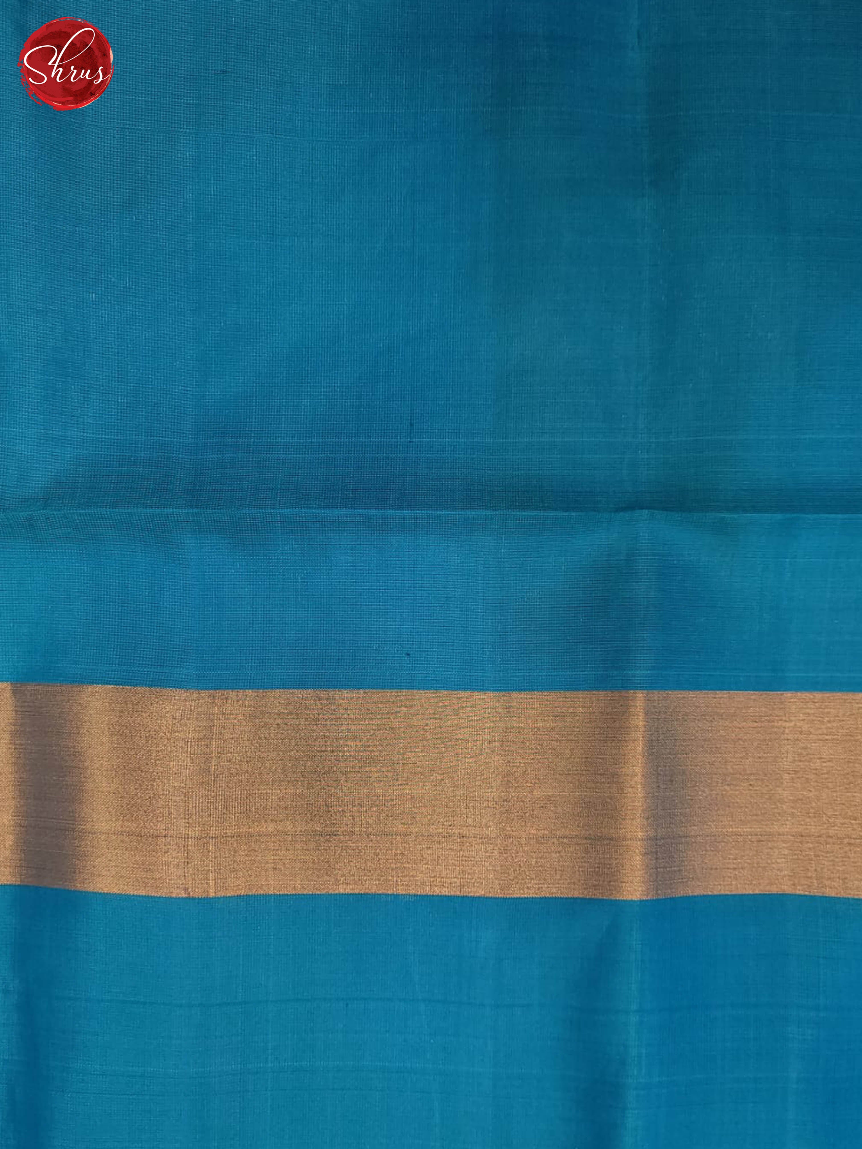 Green and Blue- Soft Silk Saree - Shop on ShrusEternity.com