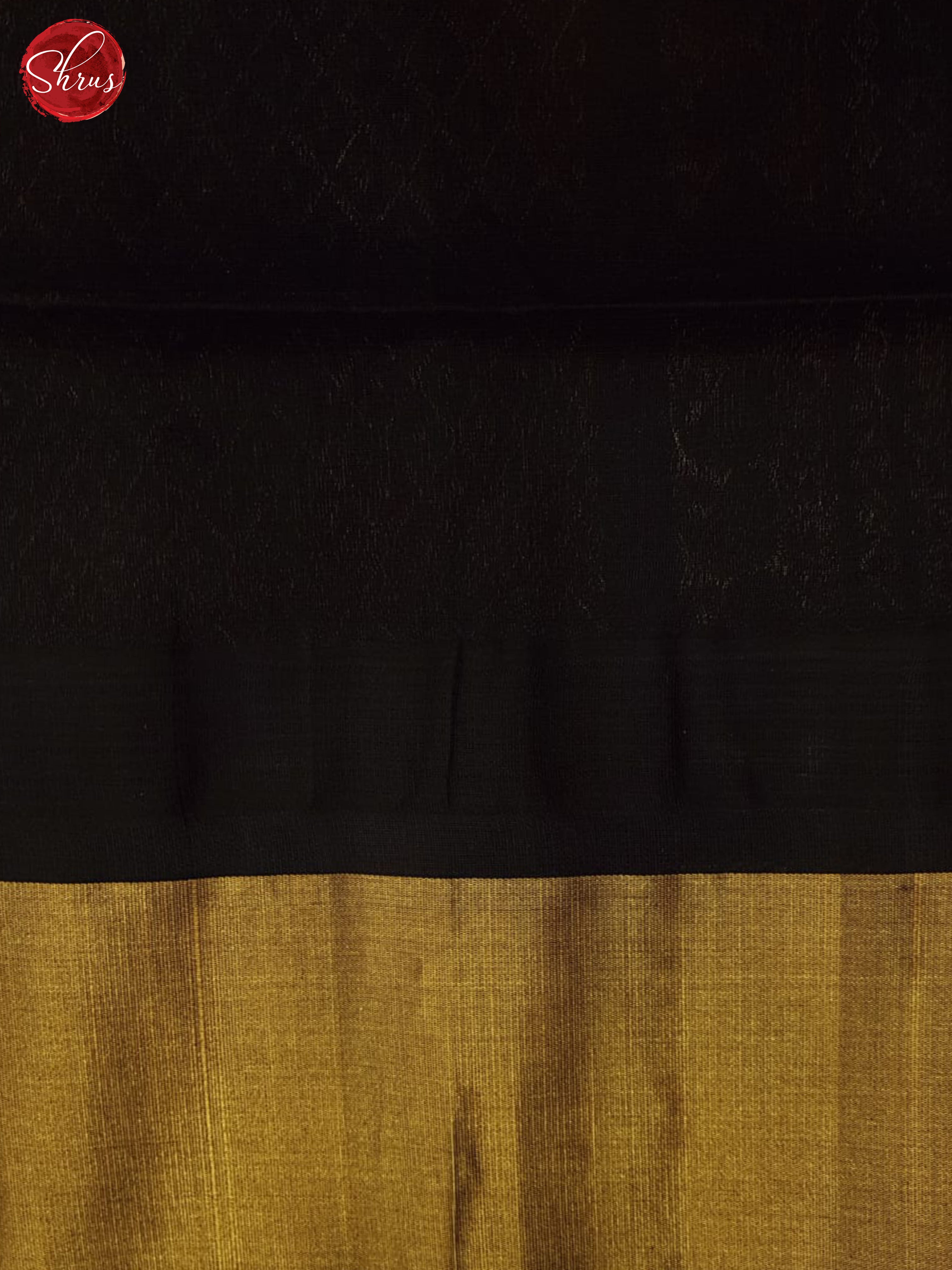 Beige And Black- silk cotton saree - Shop on ShrusEternity.com