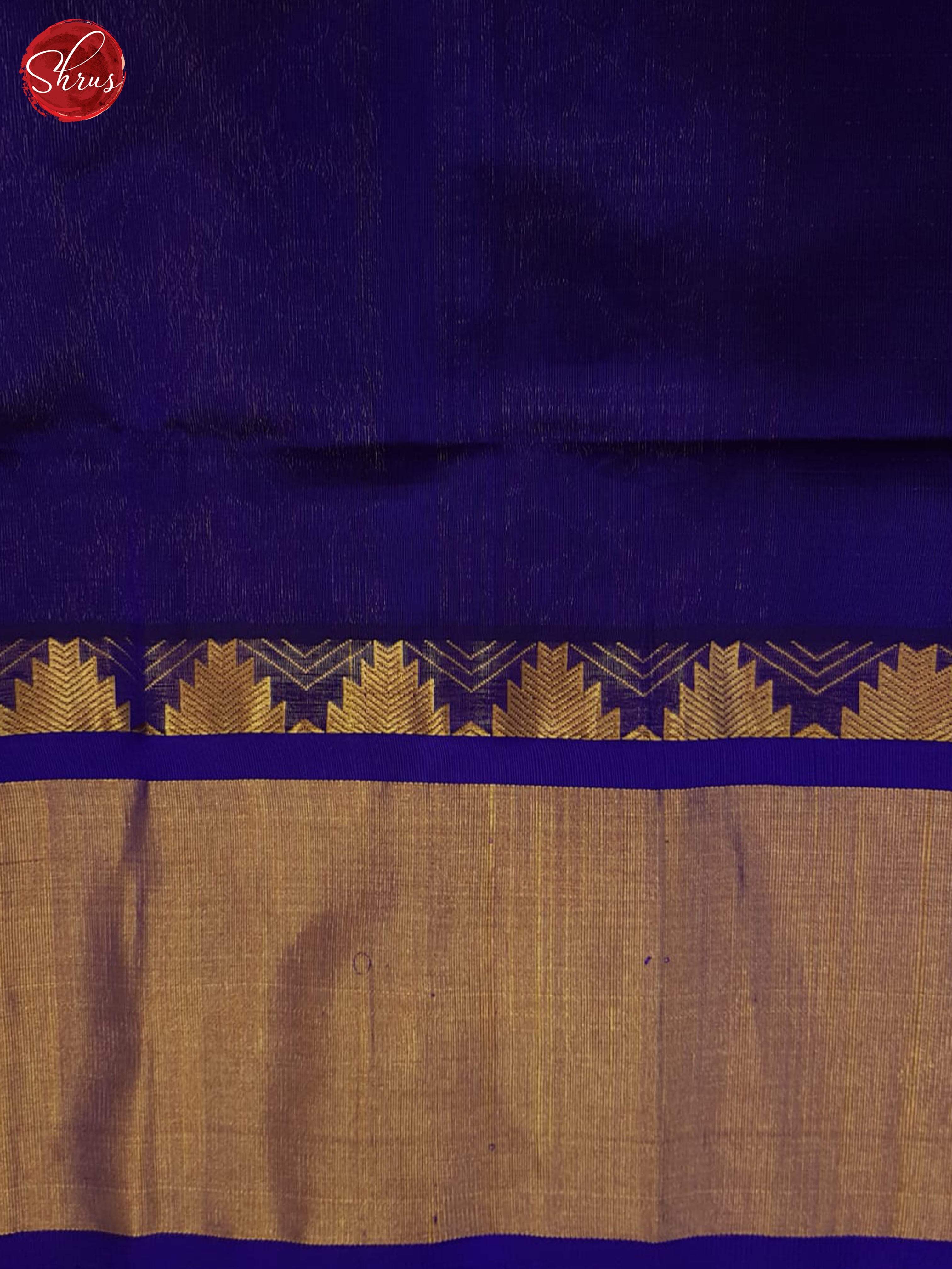 Pink And Blue- Silk cotton saree - Shop on ShrusEternity.com