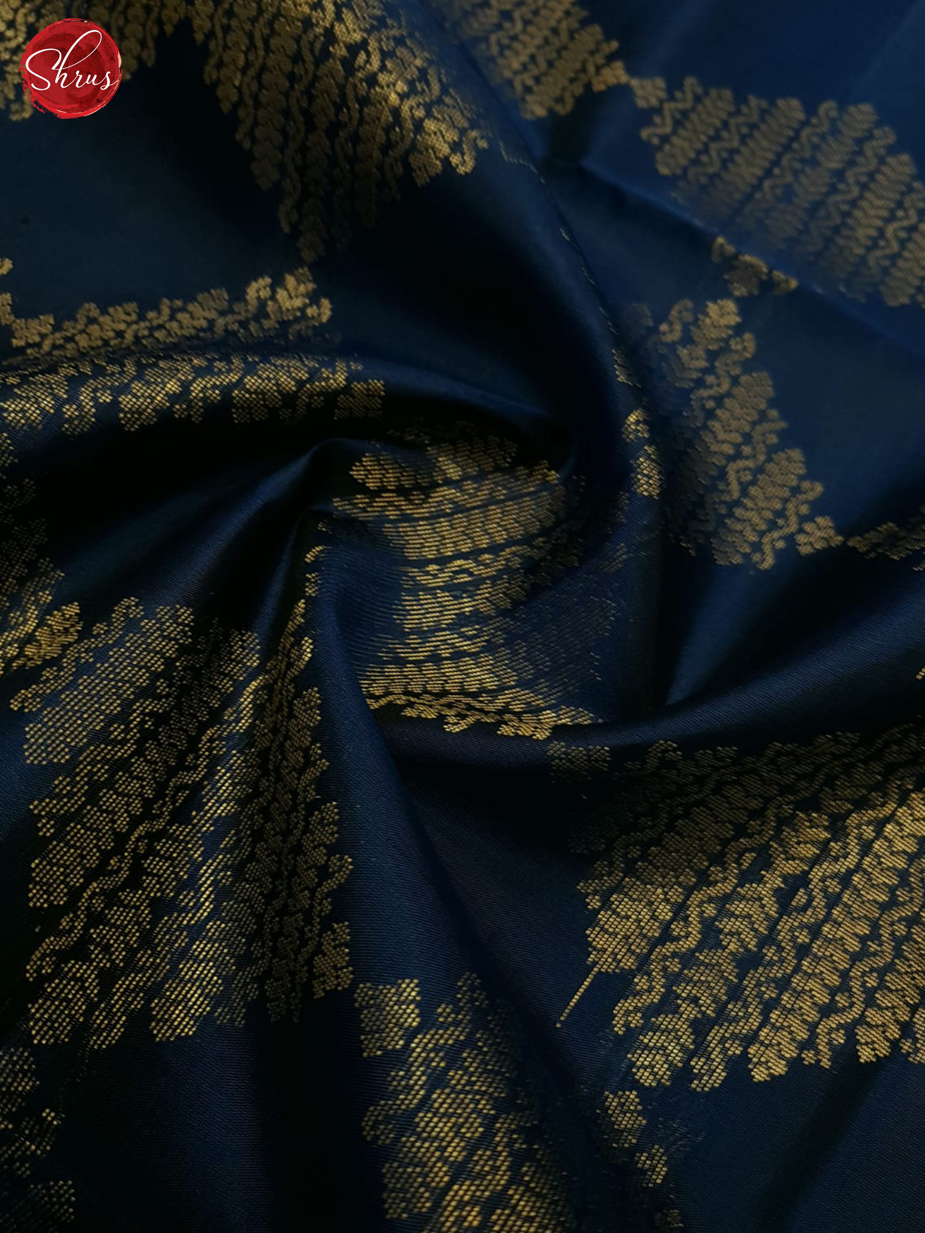 Blue and Maroon- Soft Silk Saree - Shop on ShrusEternity.com