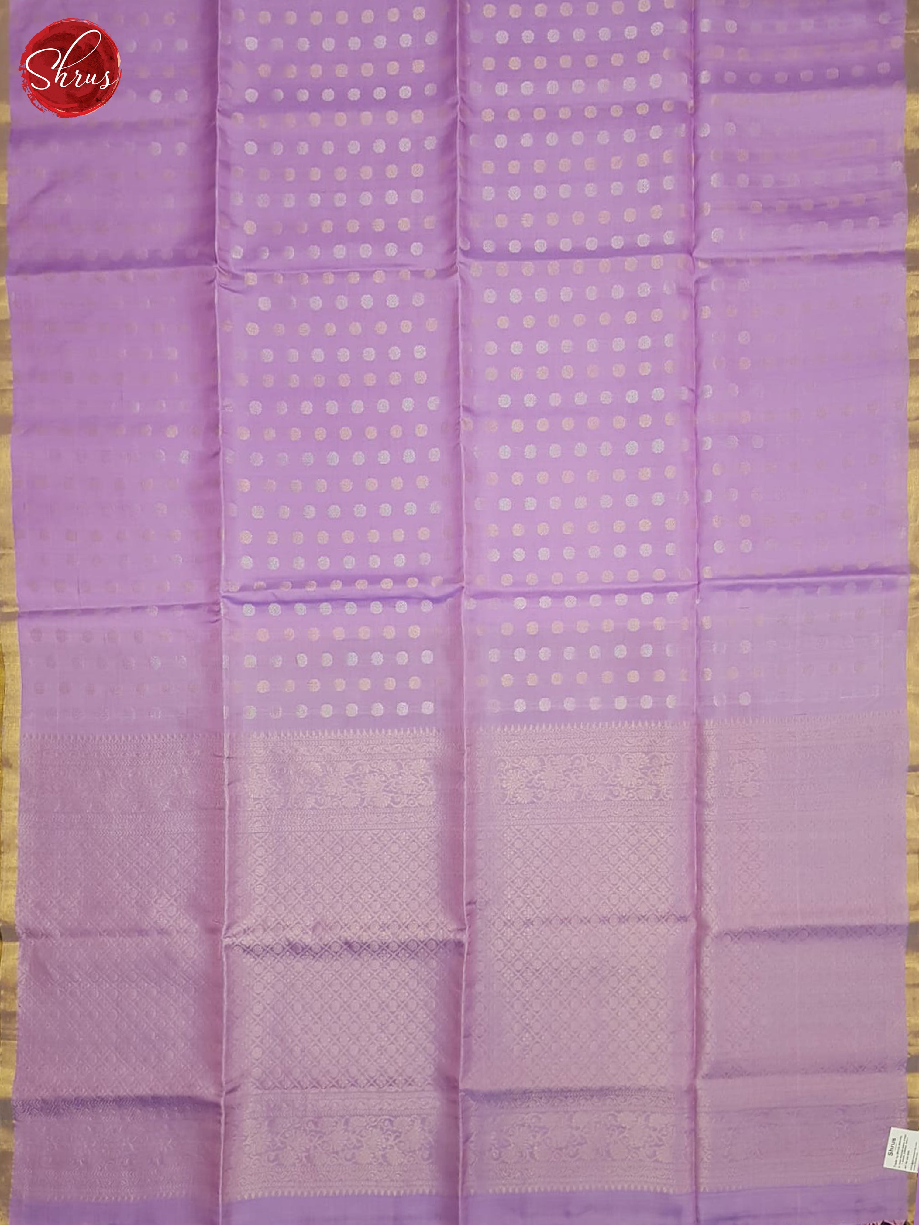 Lavender And Black- Soft silk saree - Shop on ShrusEternity.com