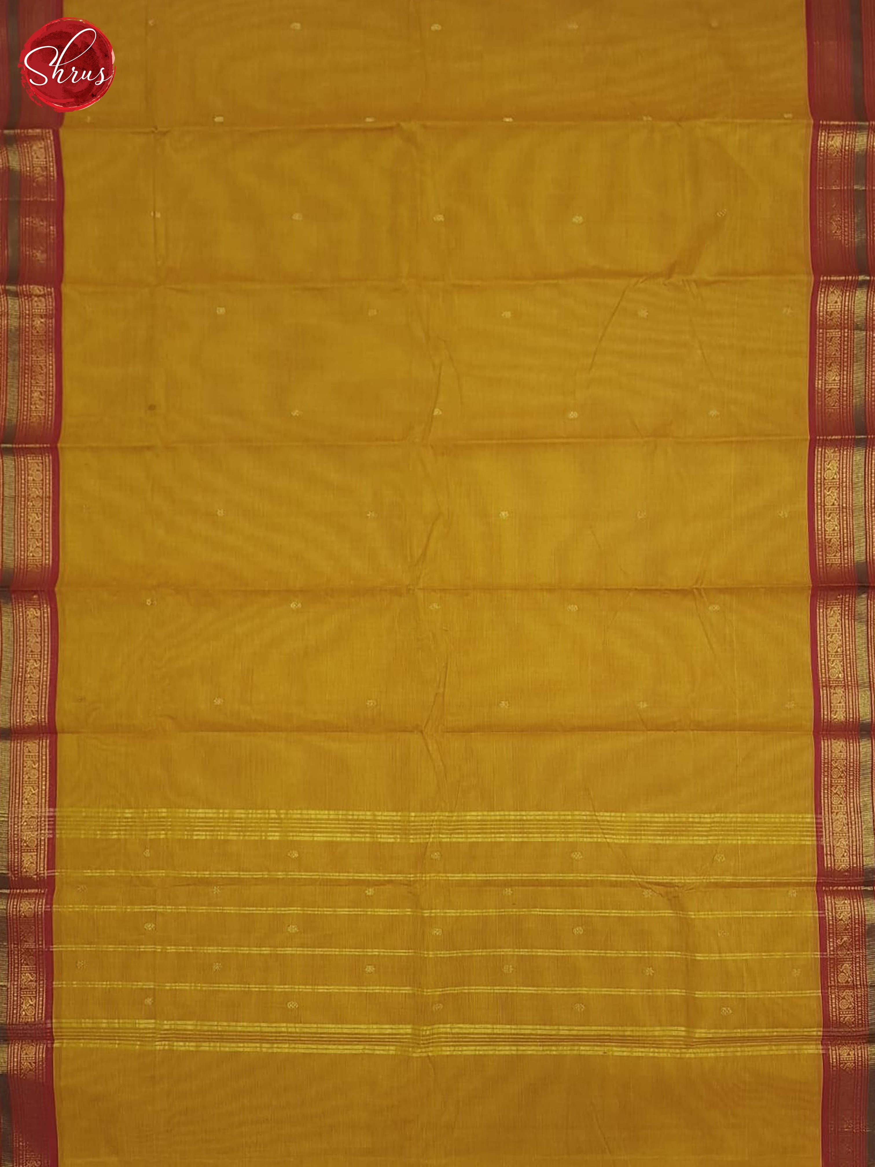 Mambala Yellow And Pink- Chettinad Cotton saree - Shop on ShrusEternity.com