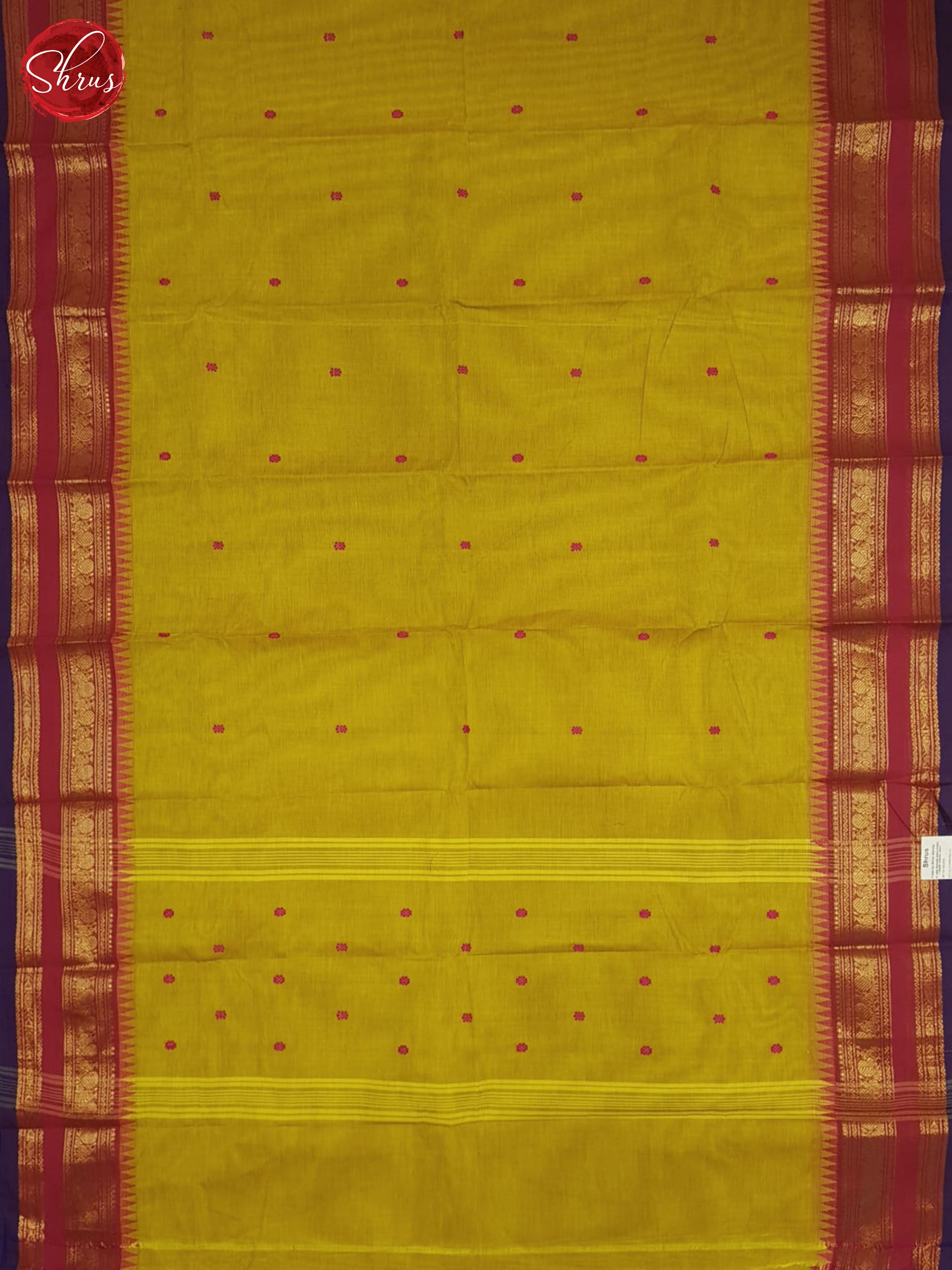 Manthulir Green And Pink- chettinad Cotton saree - Shop on ShrusEternity.com