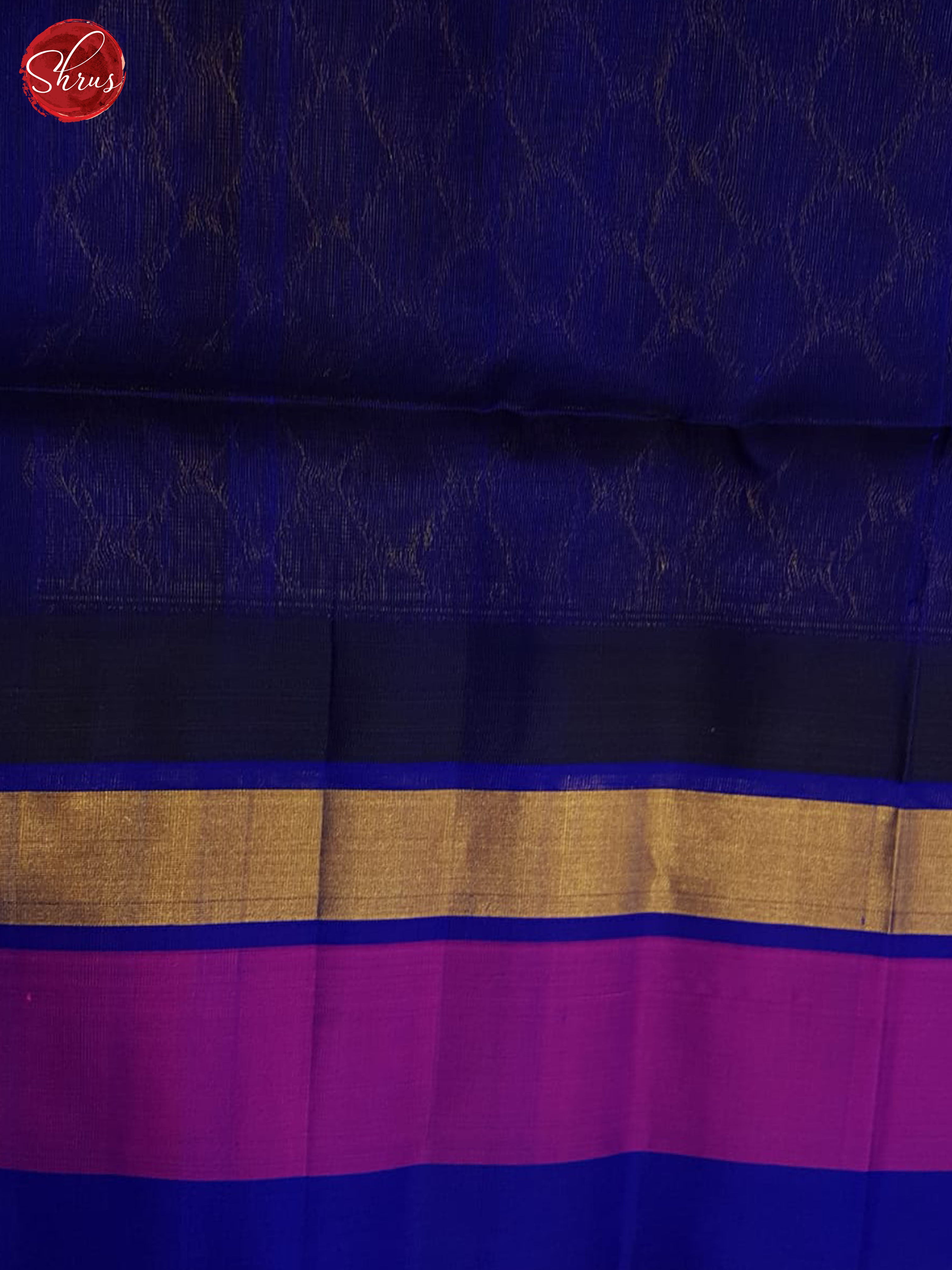 Green And Blue-Silk cotton Saree - Shop on ShrusEternity.com