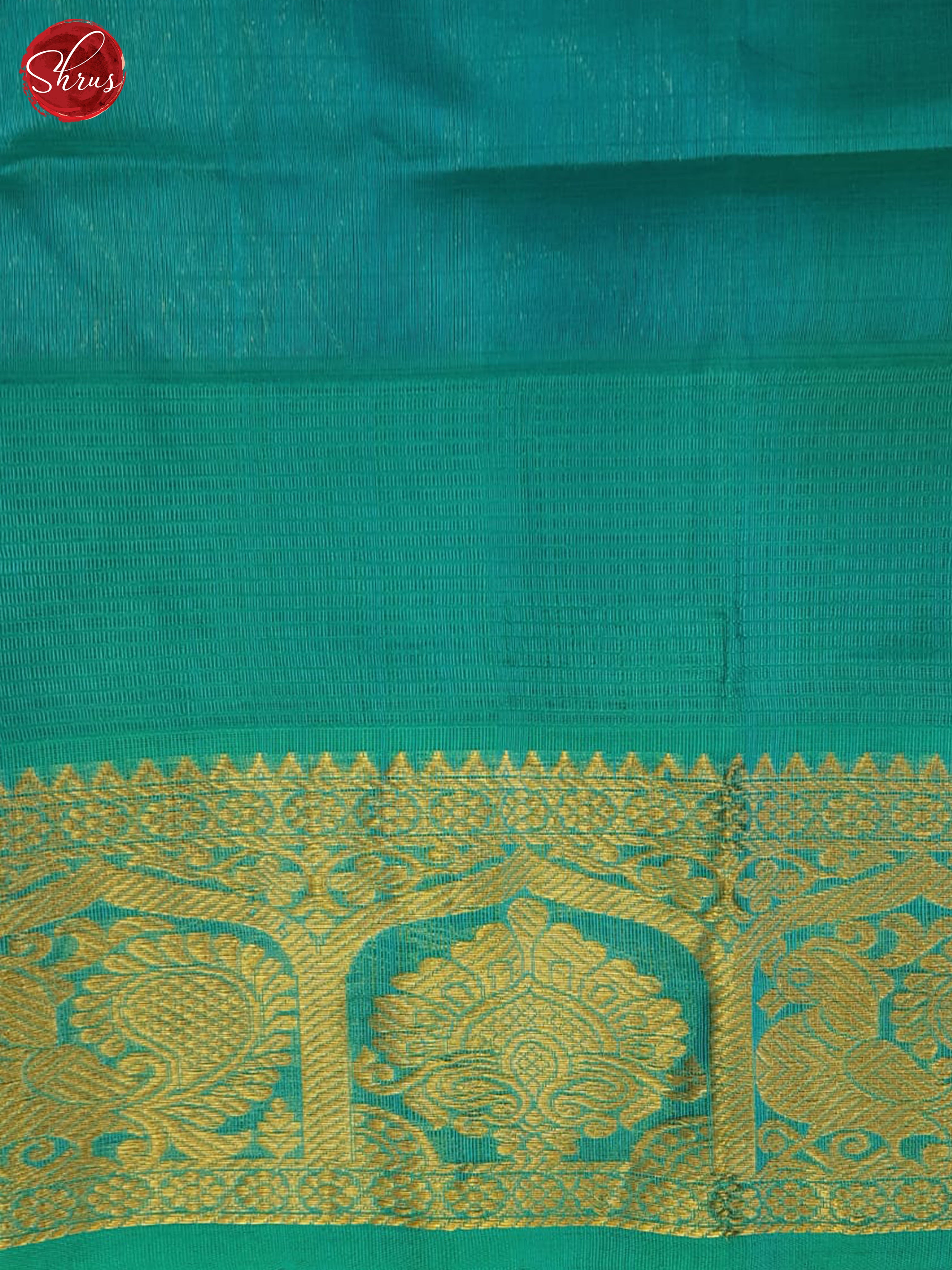 Green And Blue- Silk cotton Saree - Shop on ShrusEternity.com