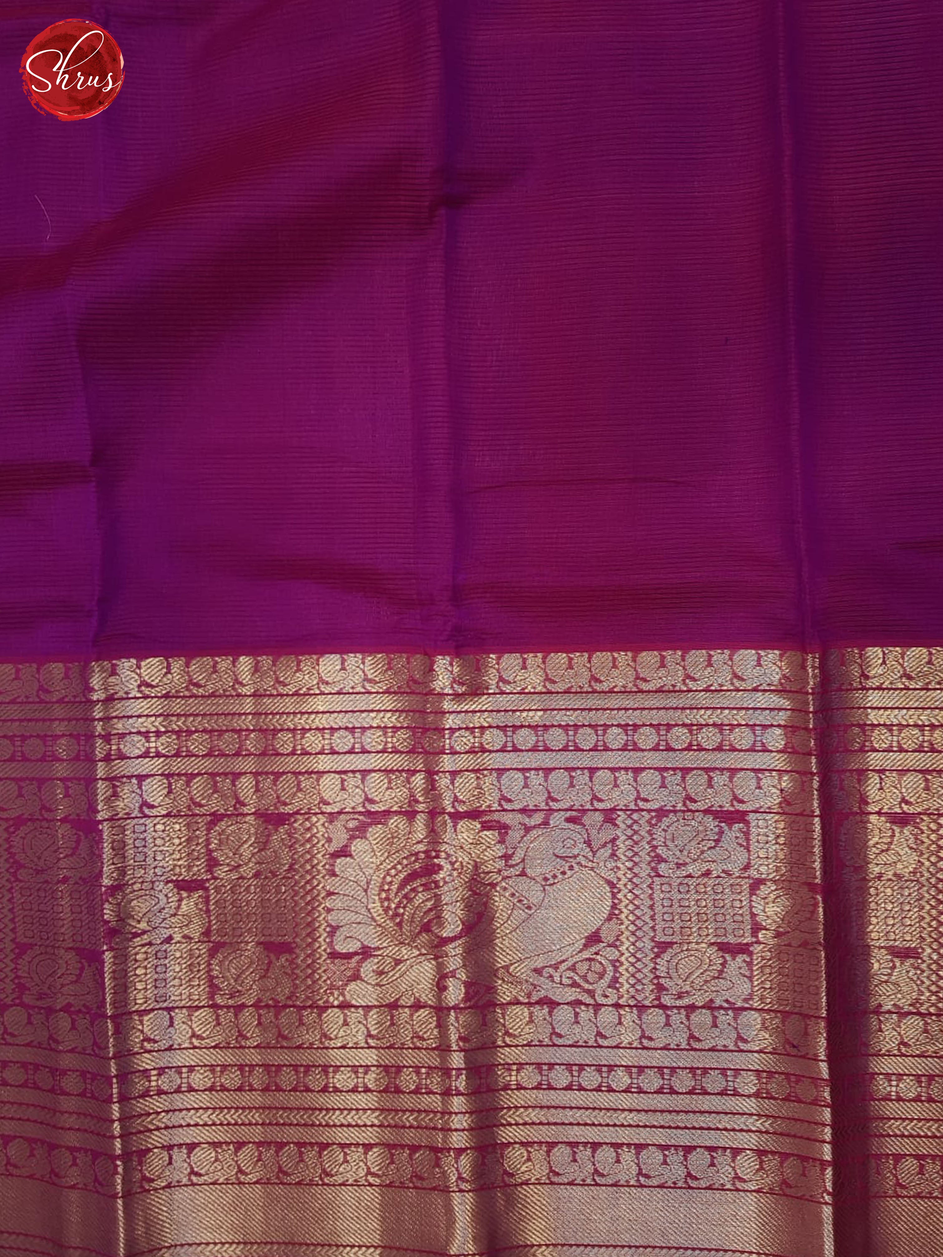 Vadamalli(single tone) - Mangalagiri silkcotton Saree - Shop on ShrusEternity.com