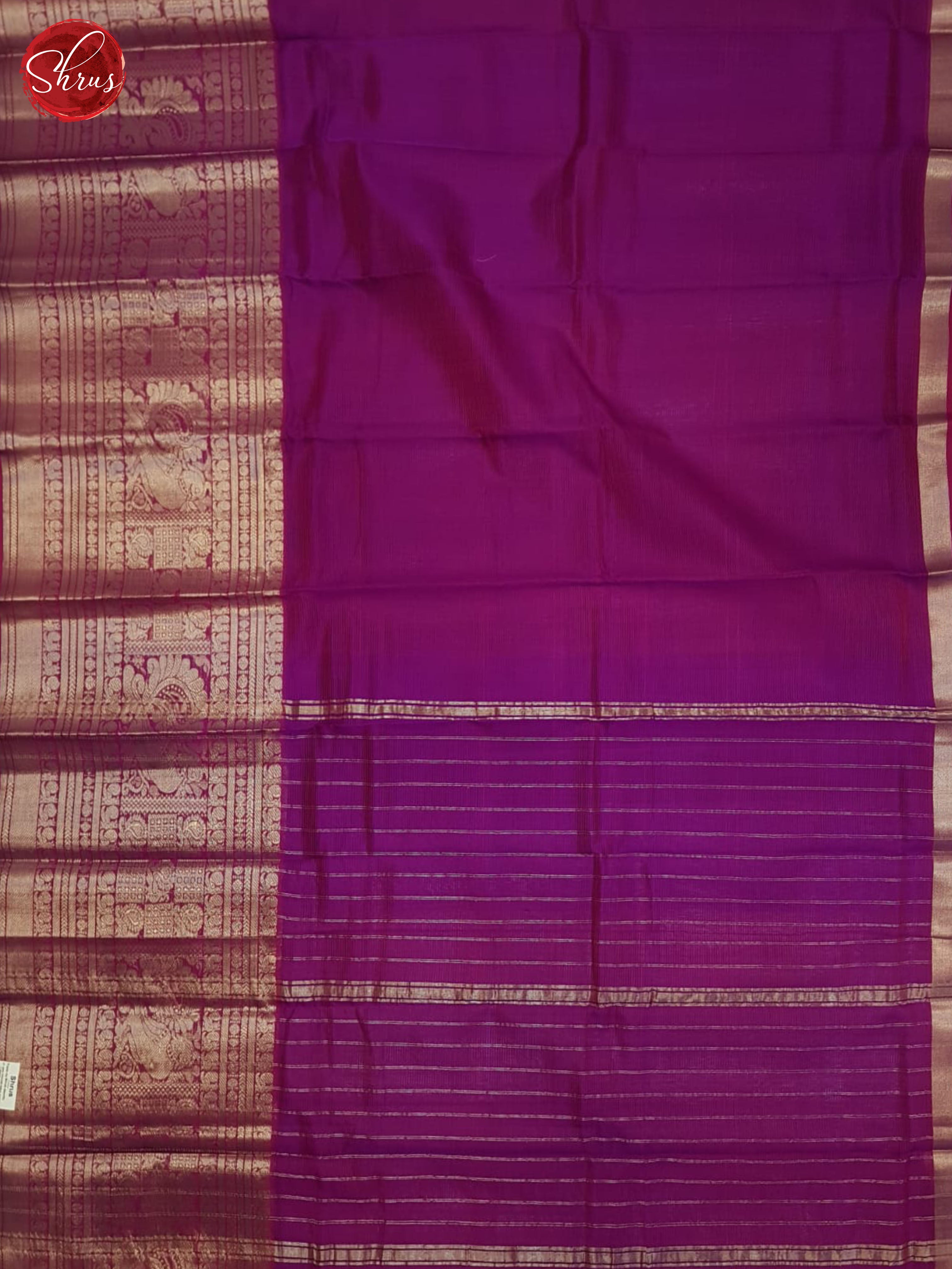 Vadamalli(single tone) - Mangalagiri silkcotton Saree - Shop on ShrusEternity.com