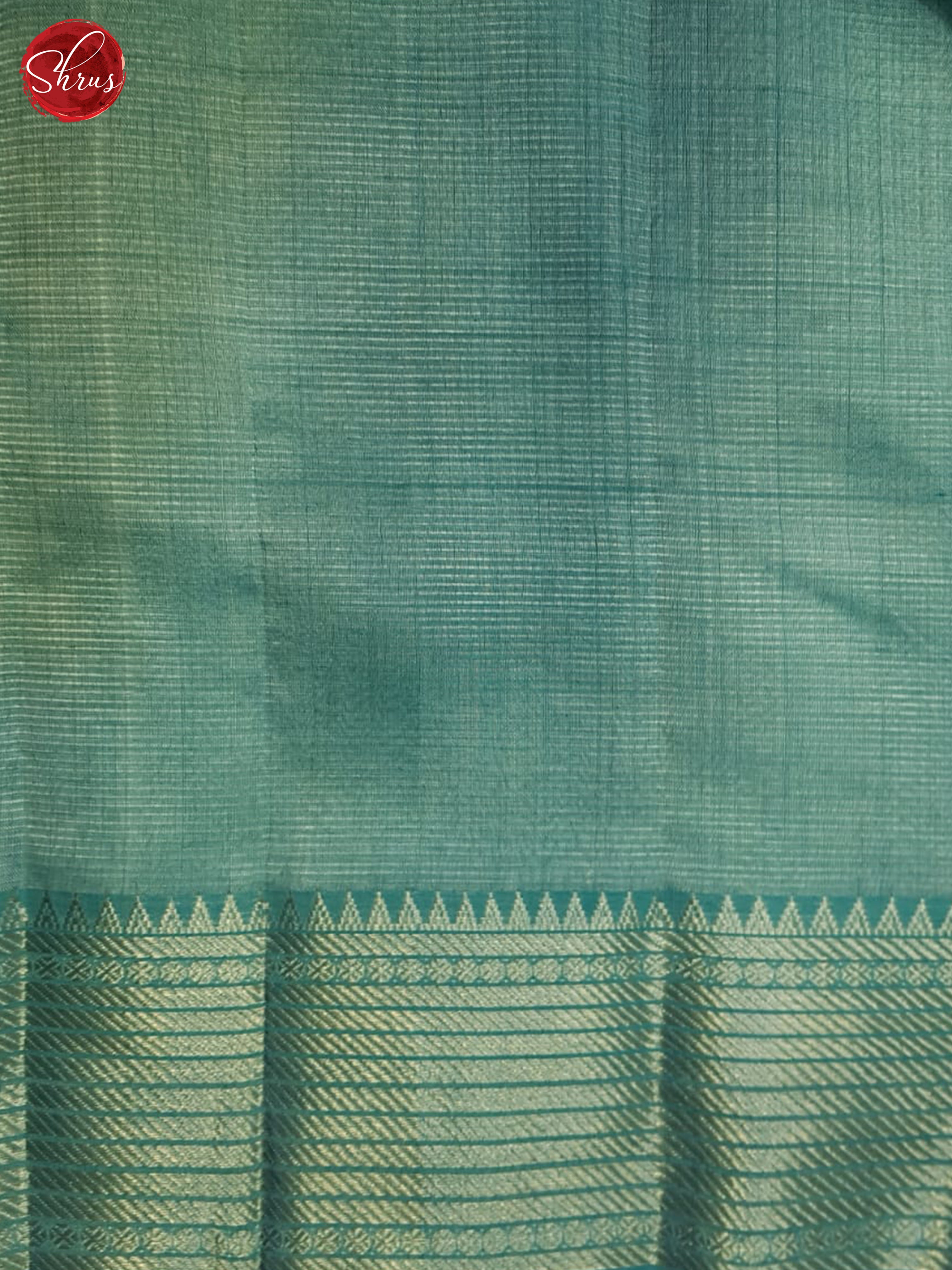 Blue(single tone) - Mangalagiri silkcotton Saree - Shop on ShrusEternity.com