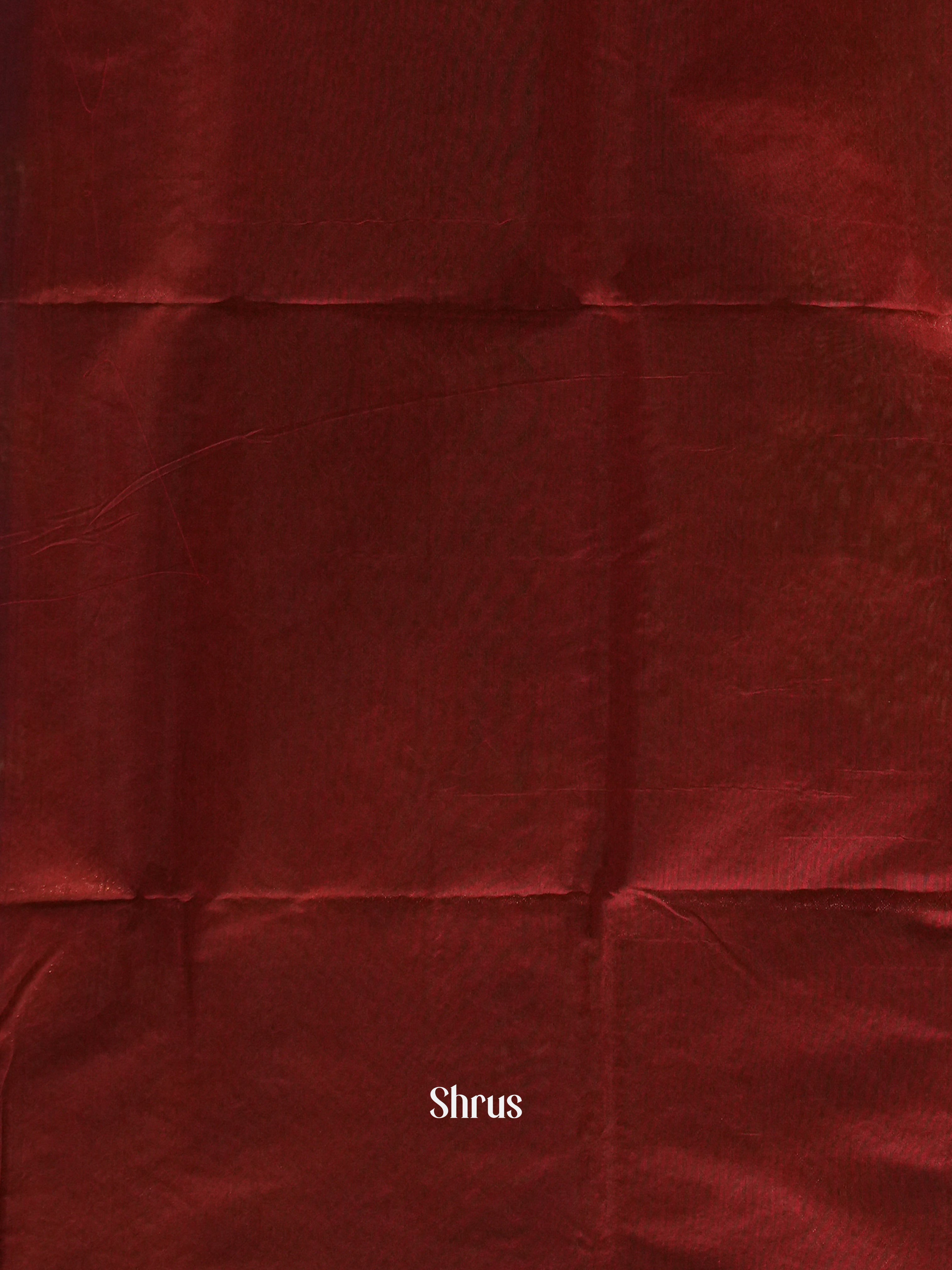 Blue And Araku Maroon-Semi Silk Cotton Saree