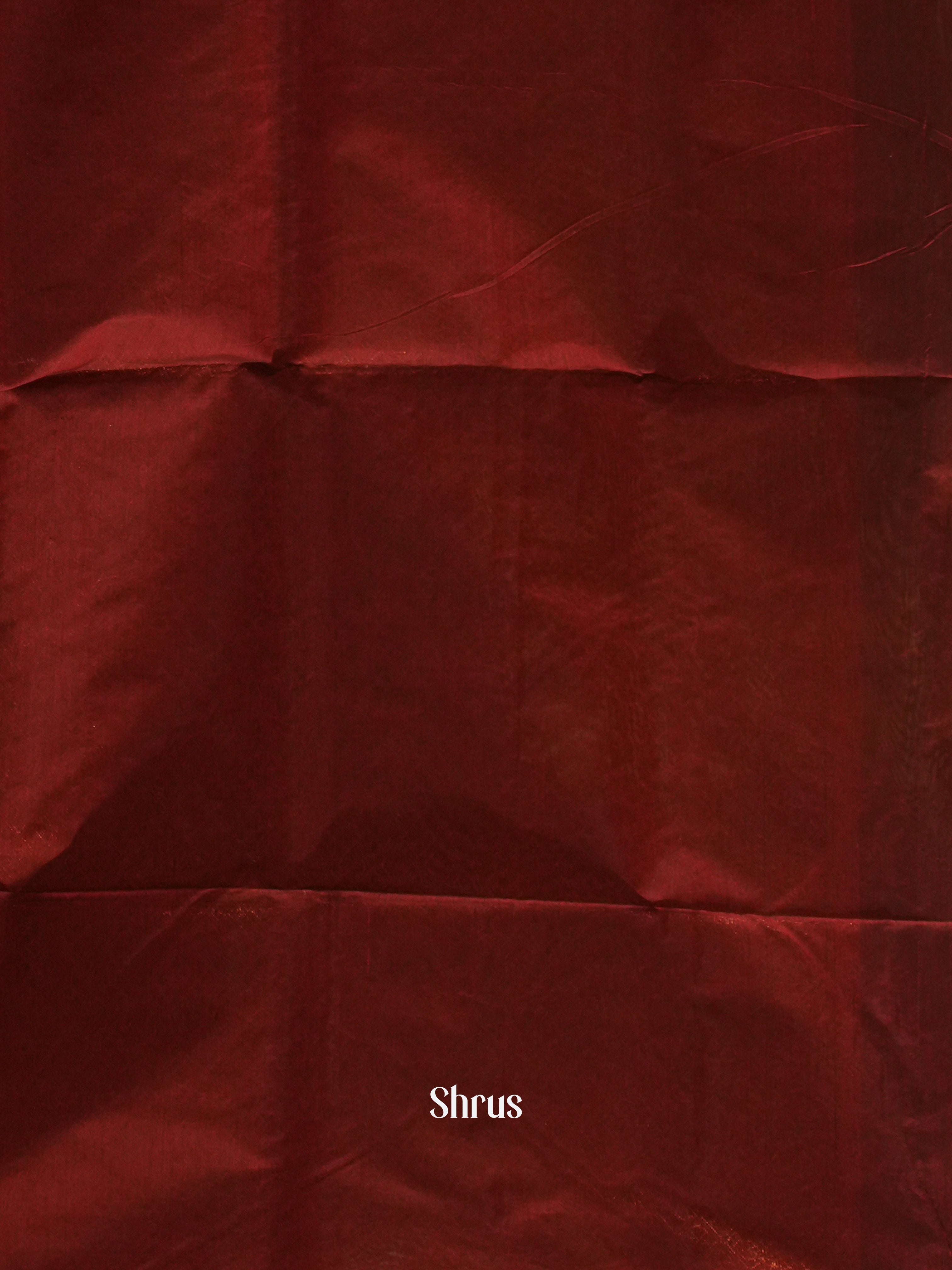 Green And Arraku Maroon-Semi Silk Cotton Saree