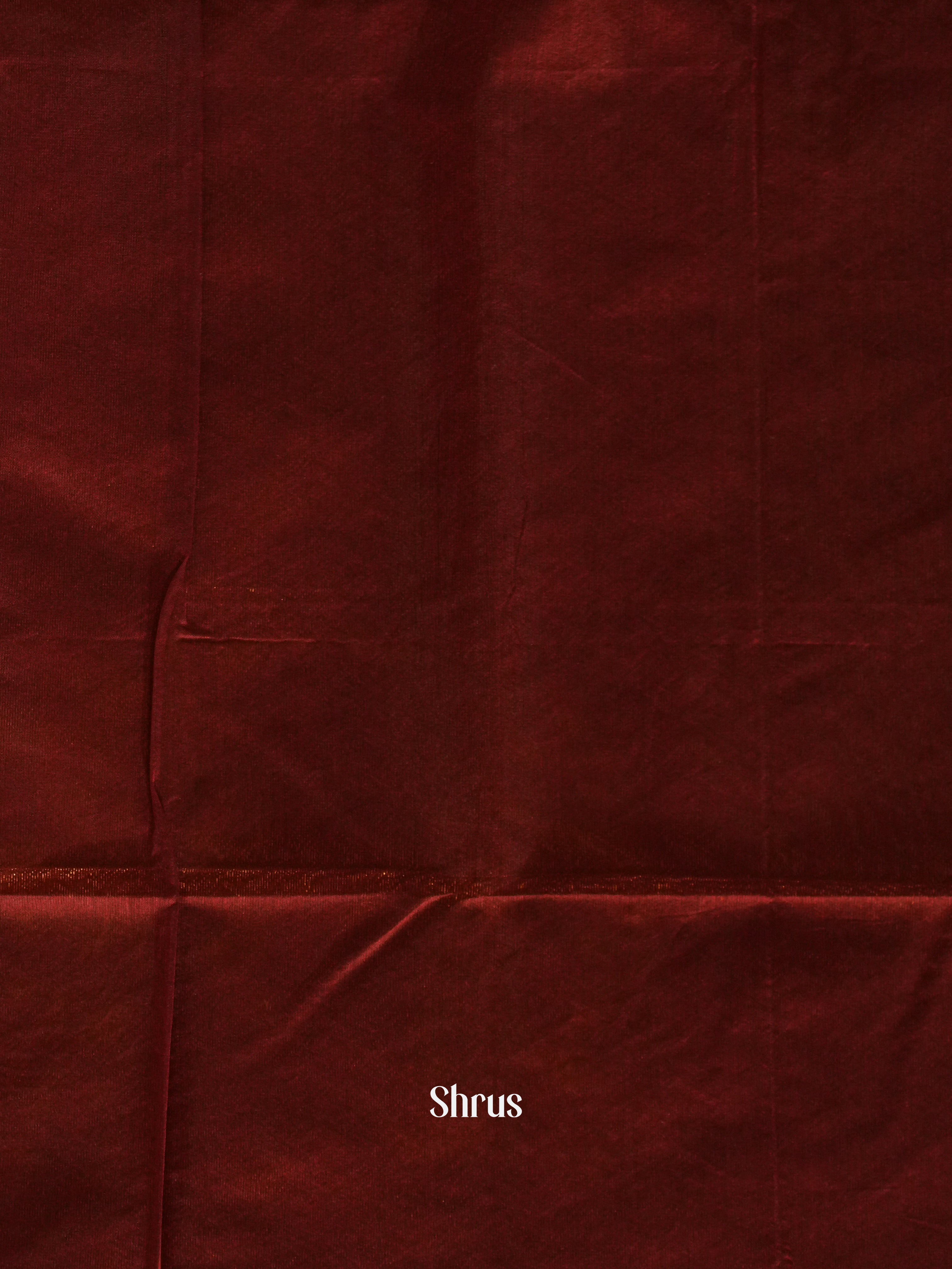 Green And Arakku Maroon-Semi Silk cotton saree