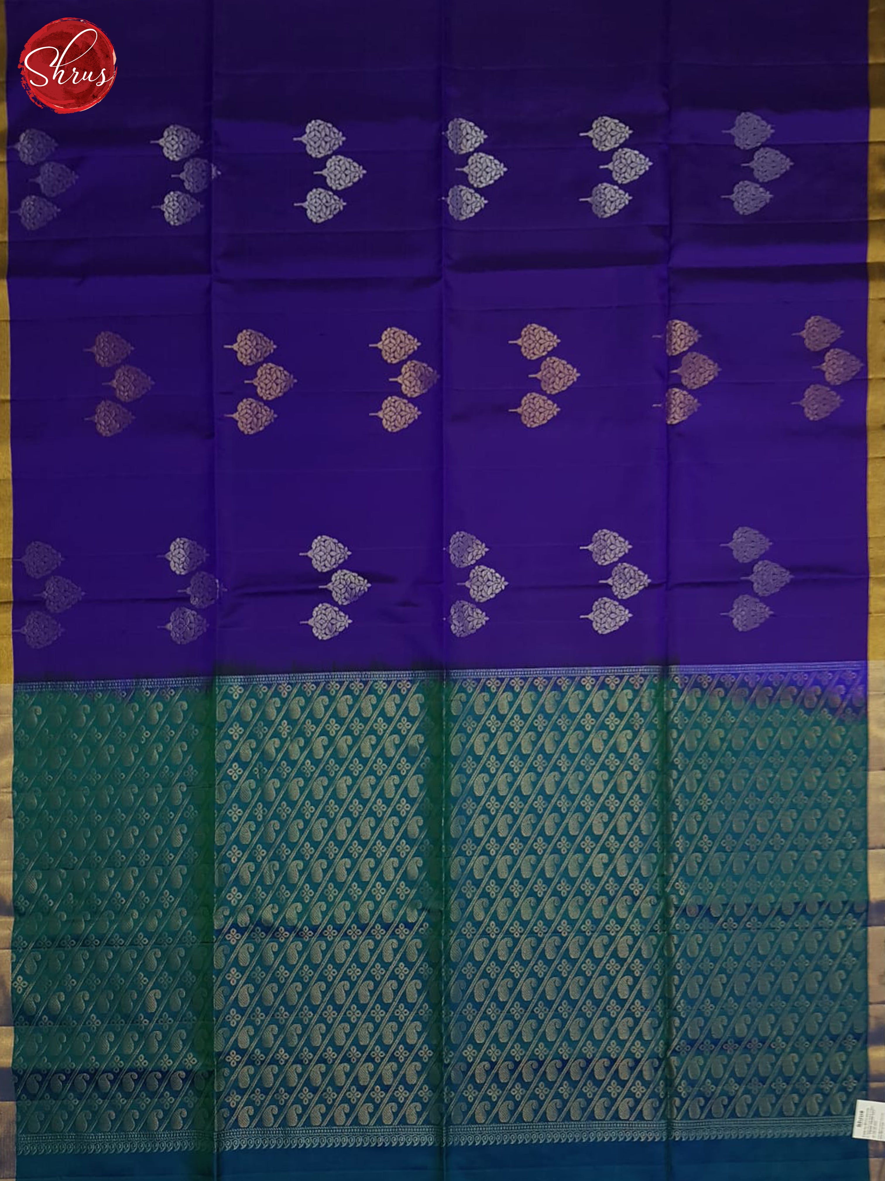 Purple And Green - Soft silk saree - Shop on ShrusEternity.com