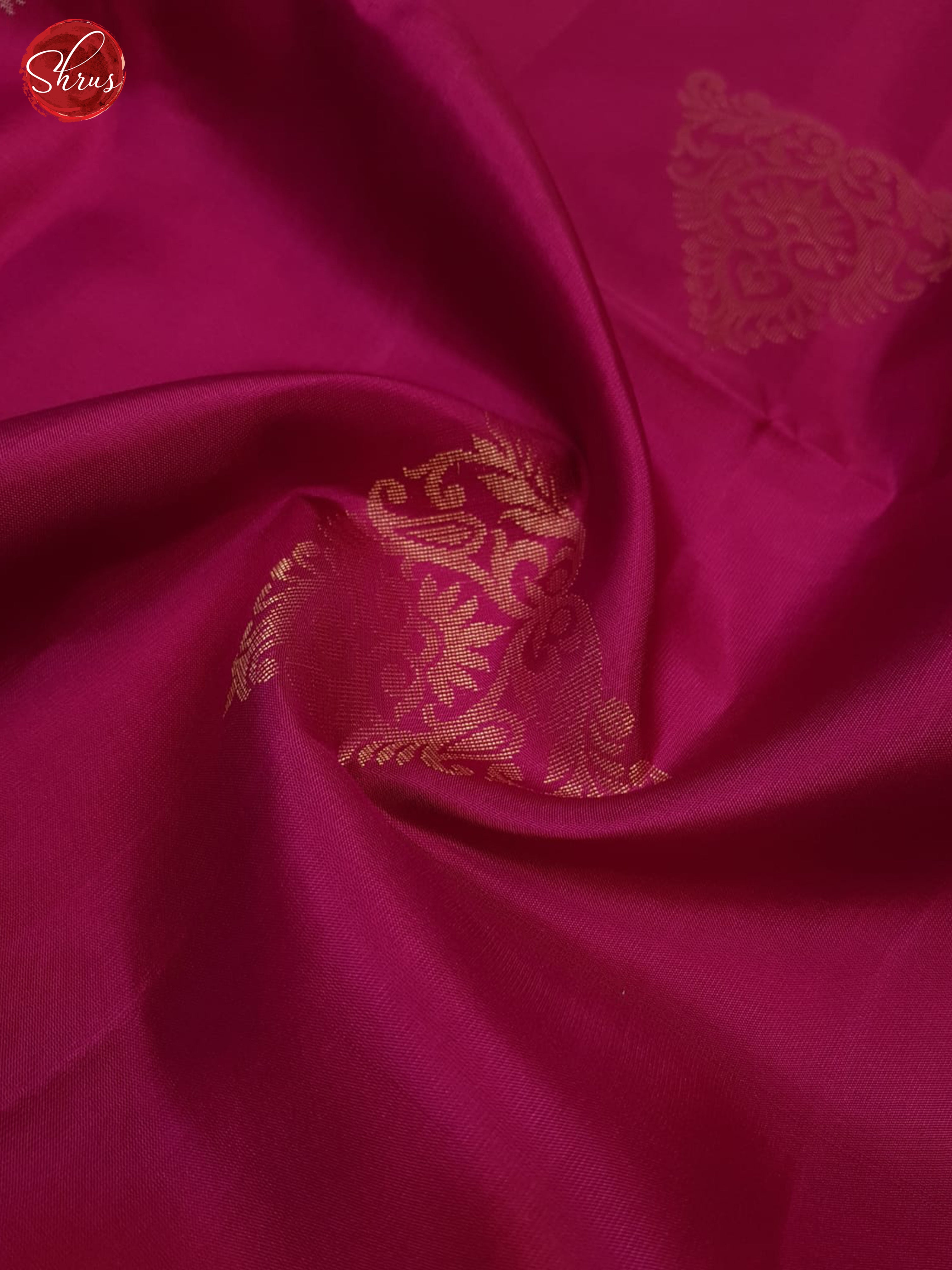 Pink And Orange- Soft Silk Saree - Shop on ShrusEternity.com