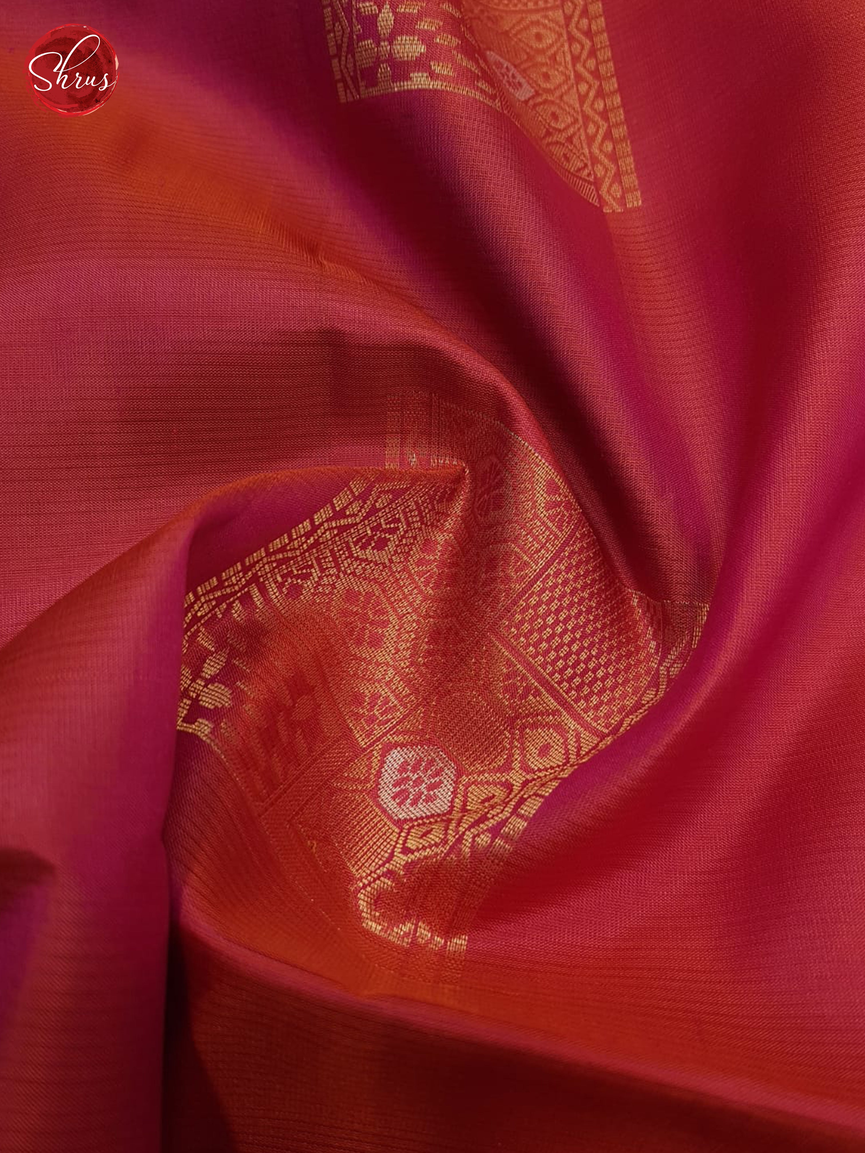 Pink And Blue- Soft Silk Saree - Shop on ShrusEternity.com